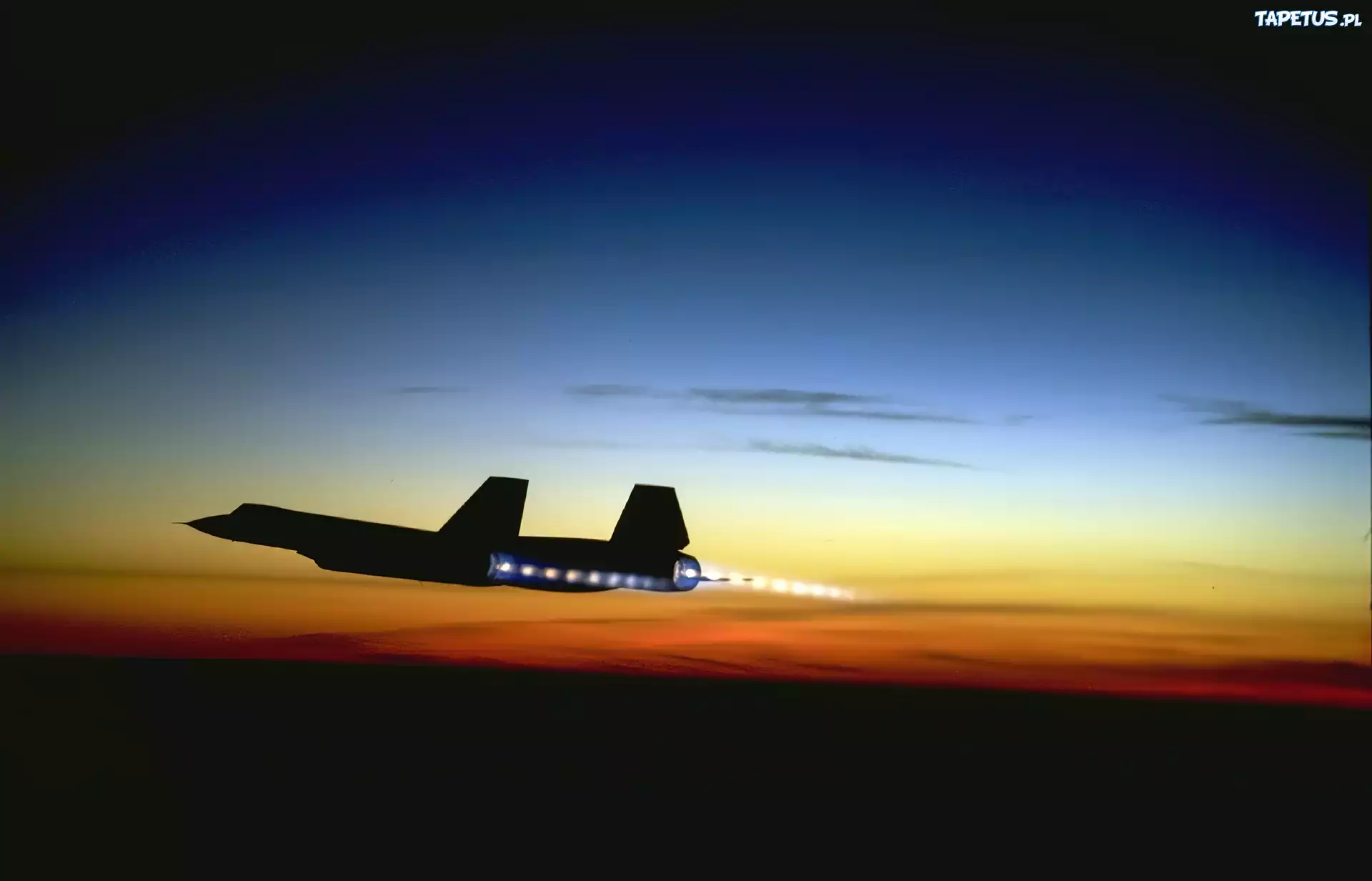 SR-71 Blackbird, Zachód, Słońca, Dopalacze