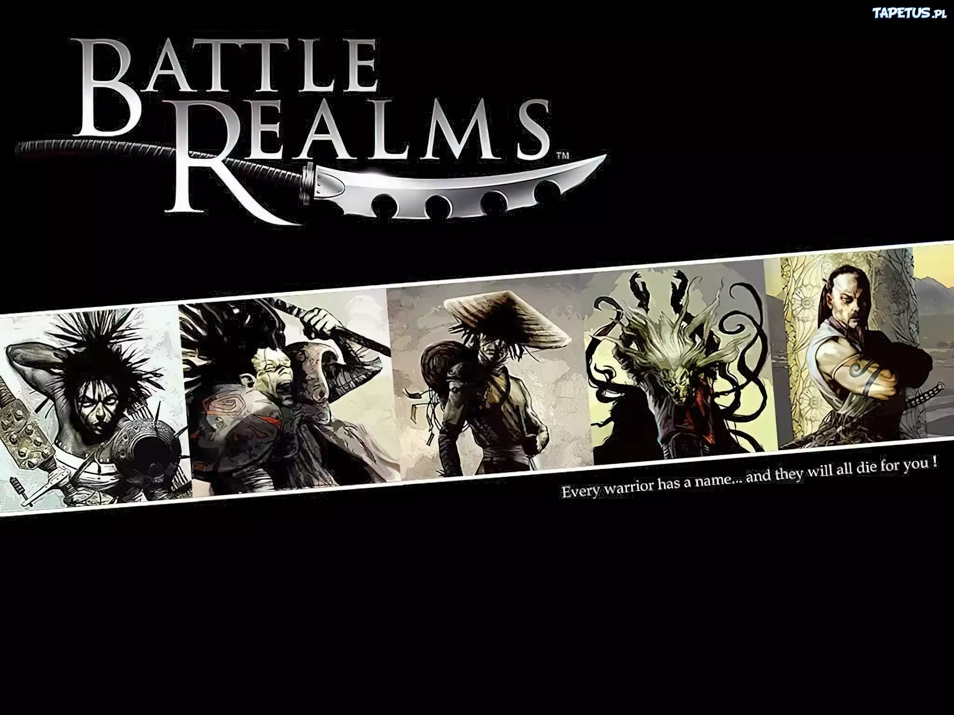 Battle Realms, Czarne, Tło