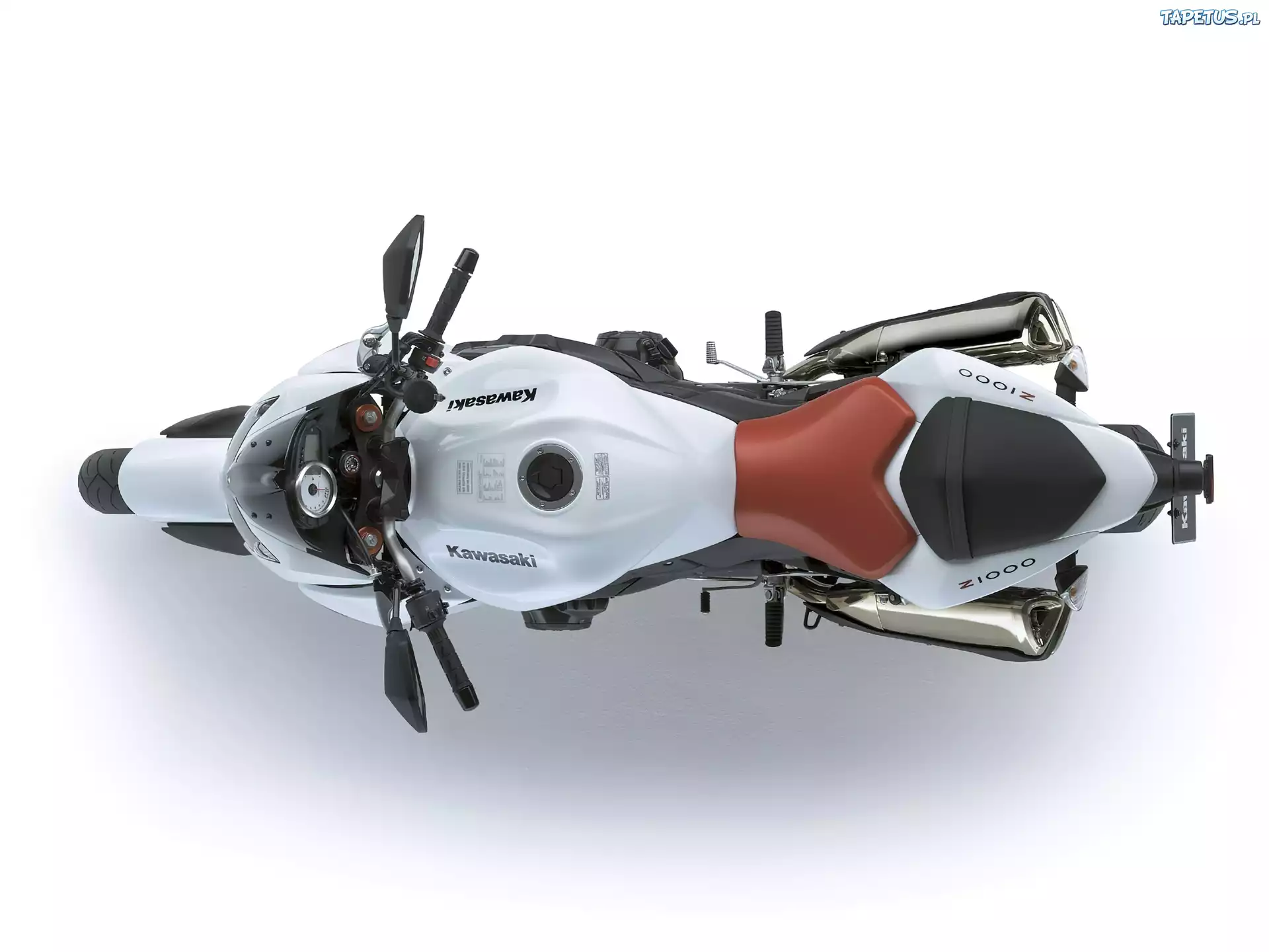 Kawasaki Z1000, Bak, Kierownica