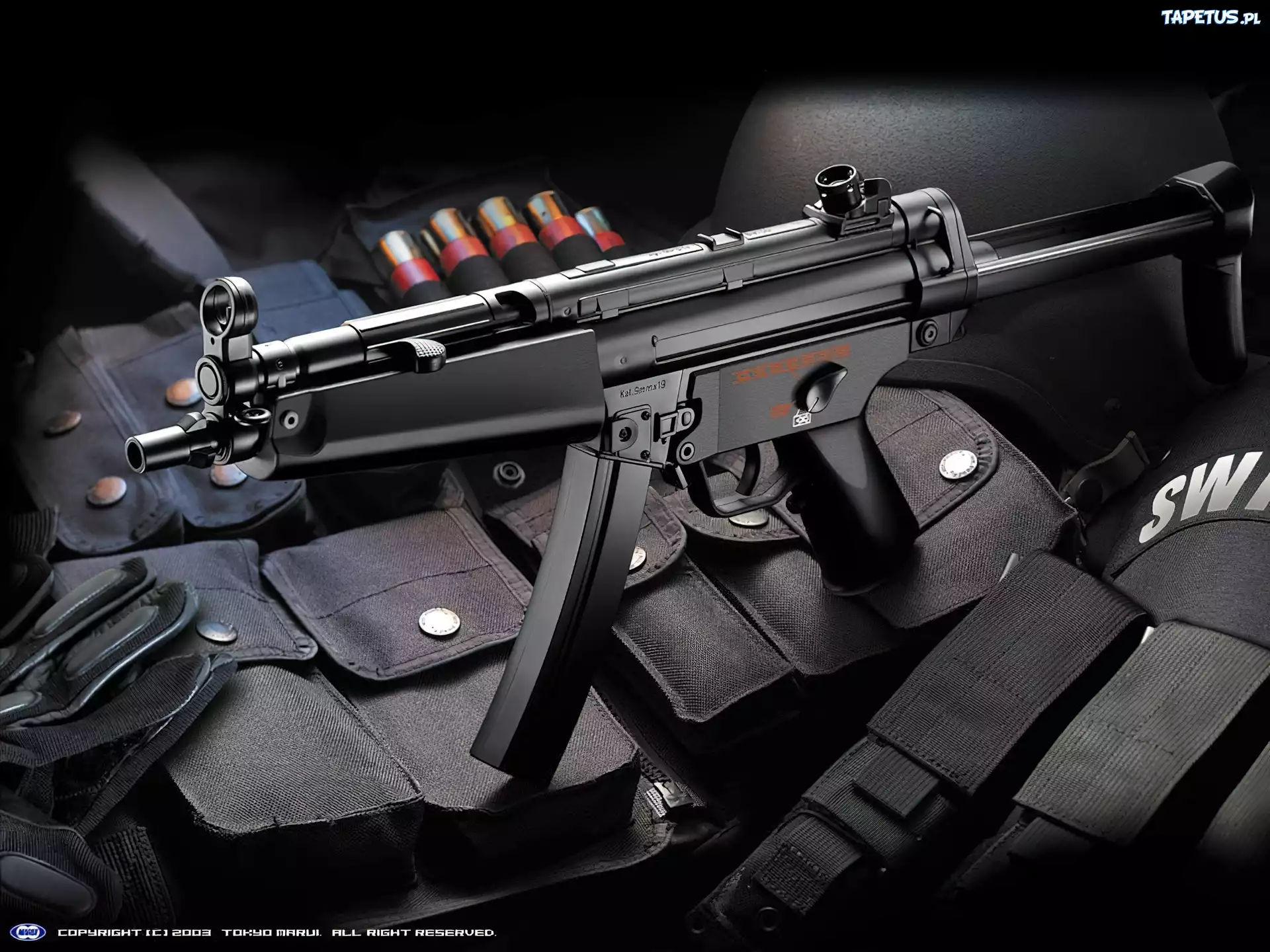 MP5, Kamizelka, Taktyczna