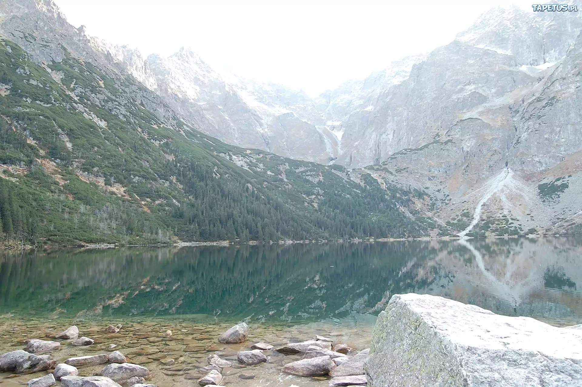 Morskie, Oko, Polska
