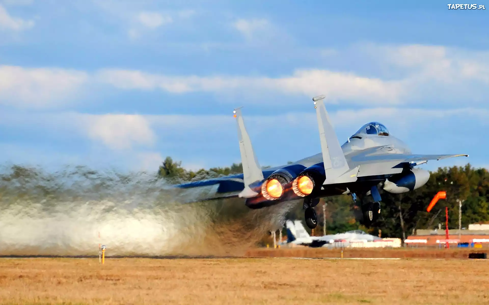 F-15E Strike Eagle, Silniki, Odrzutowe, Start