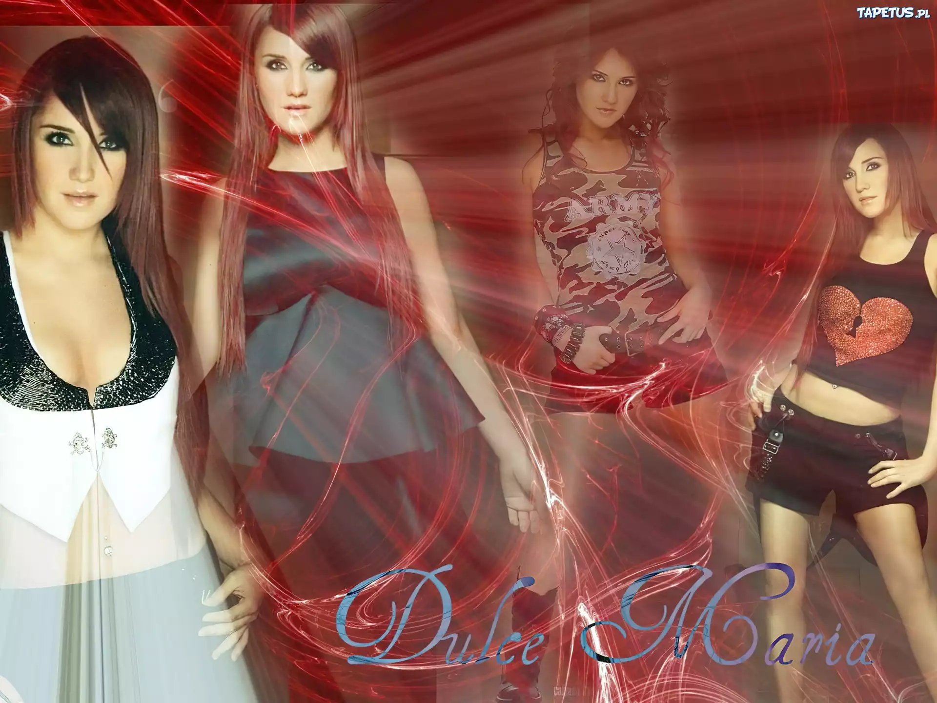 Dulce Maria, Cztery, Postacie, Czerwony