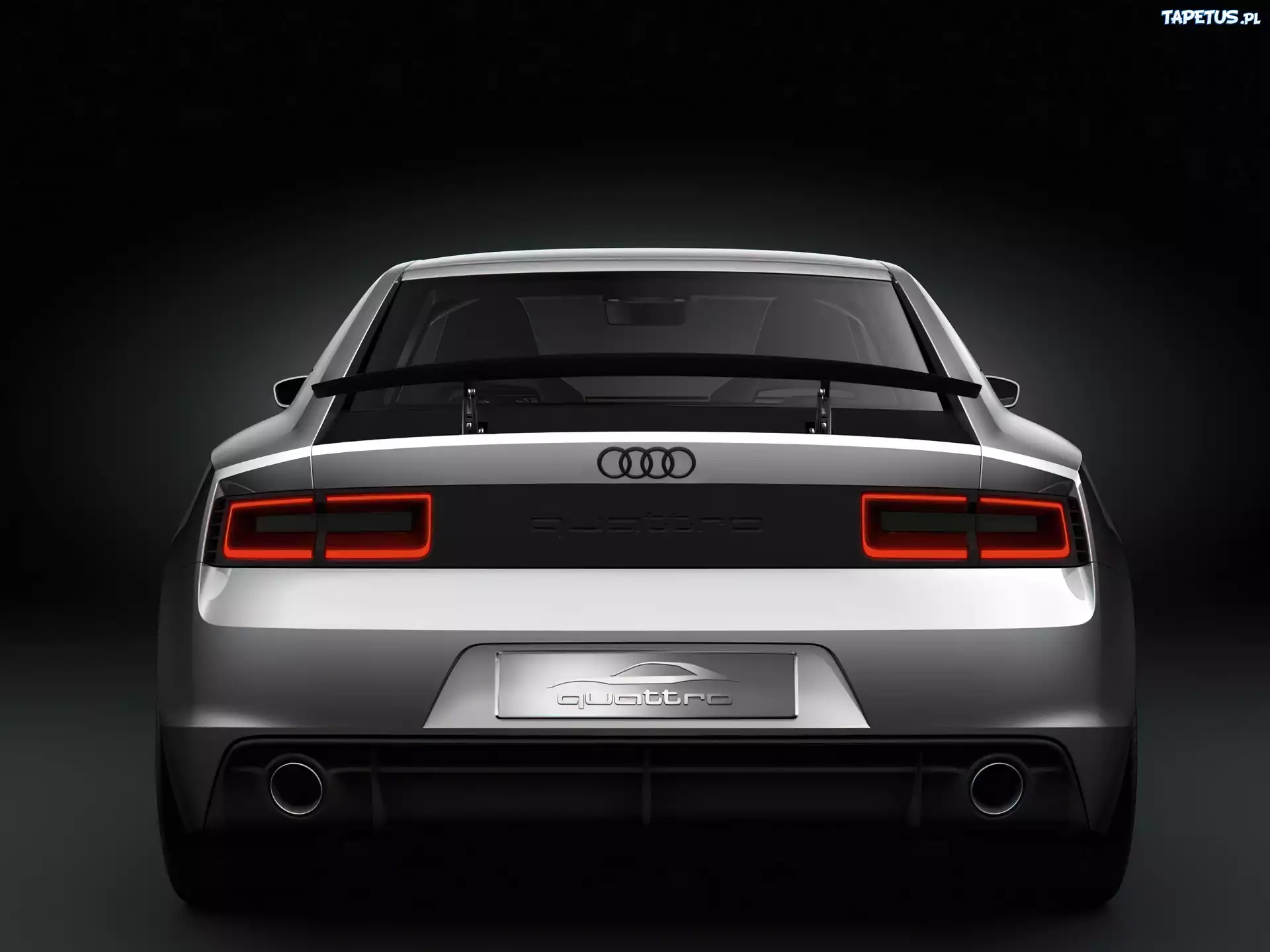 Audi Quattro, Lampy, Neonowe