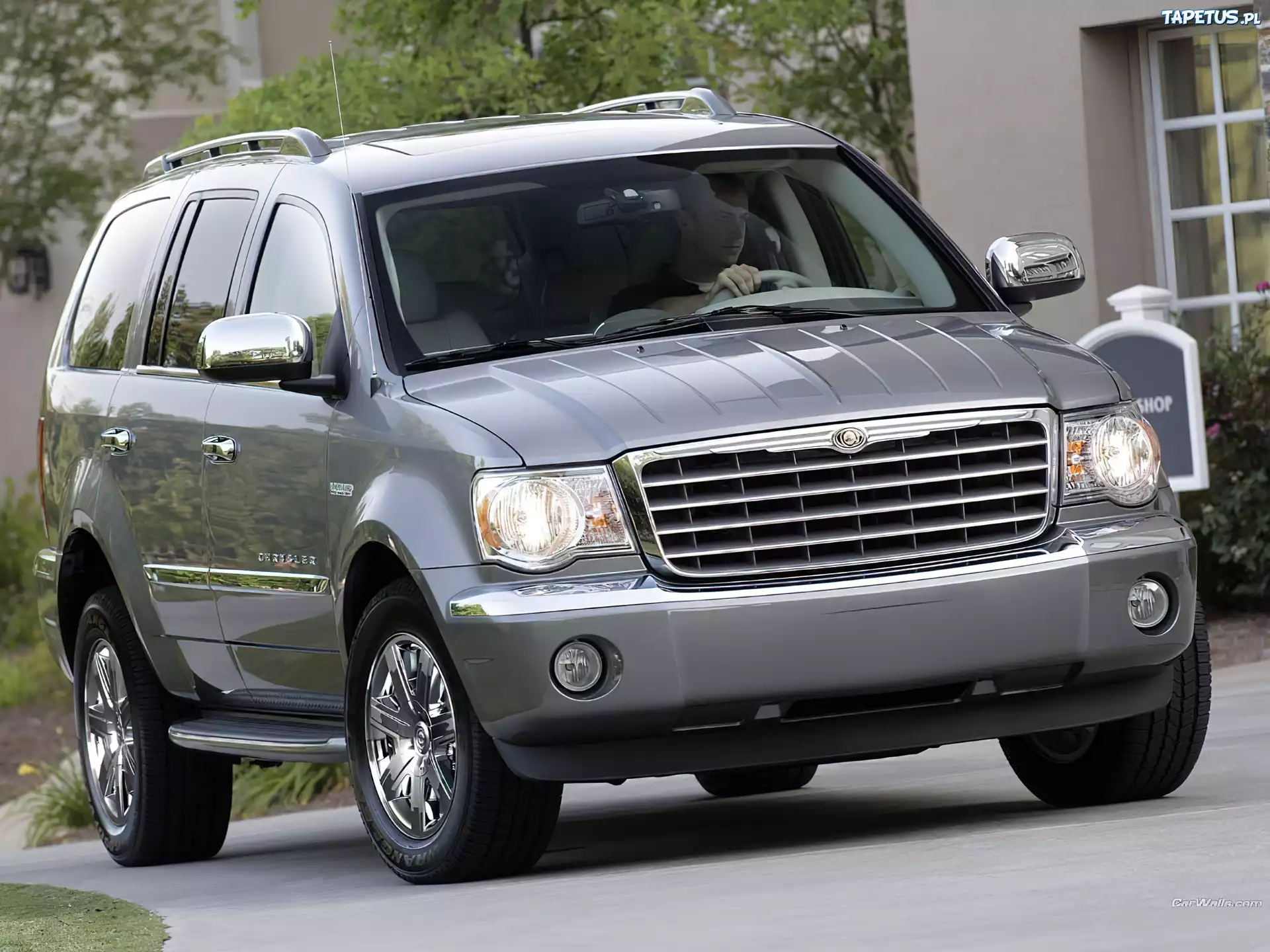 Chrysler Aspen, Halogeny, Grill