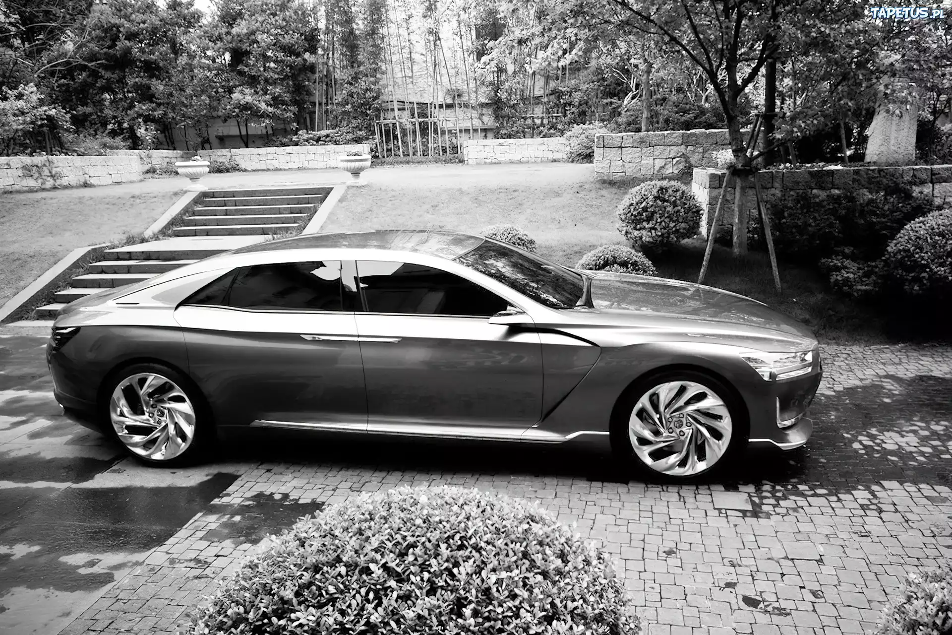 Citroen Metropolis, Prawy, Profil
