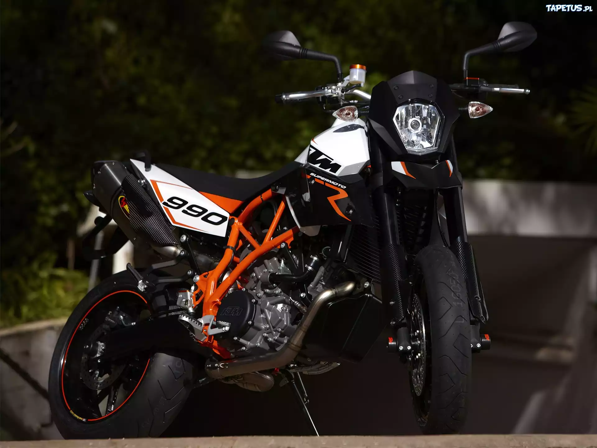 KTM 990 Supermoto, Reflektor