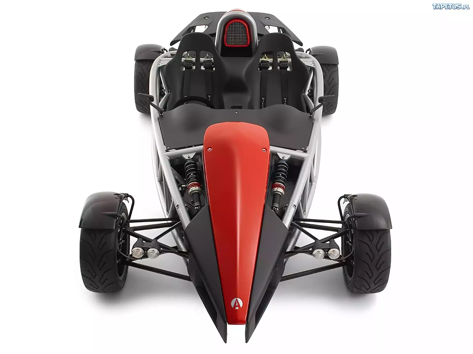 Czerwony, Ariel Atom, Zawieszenie, Sprężyna