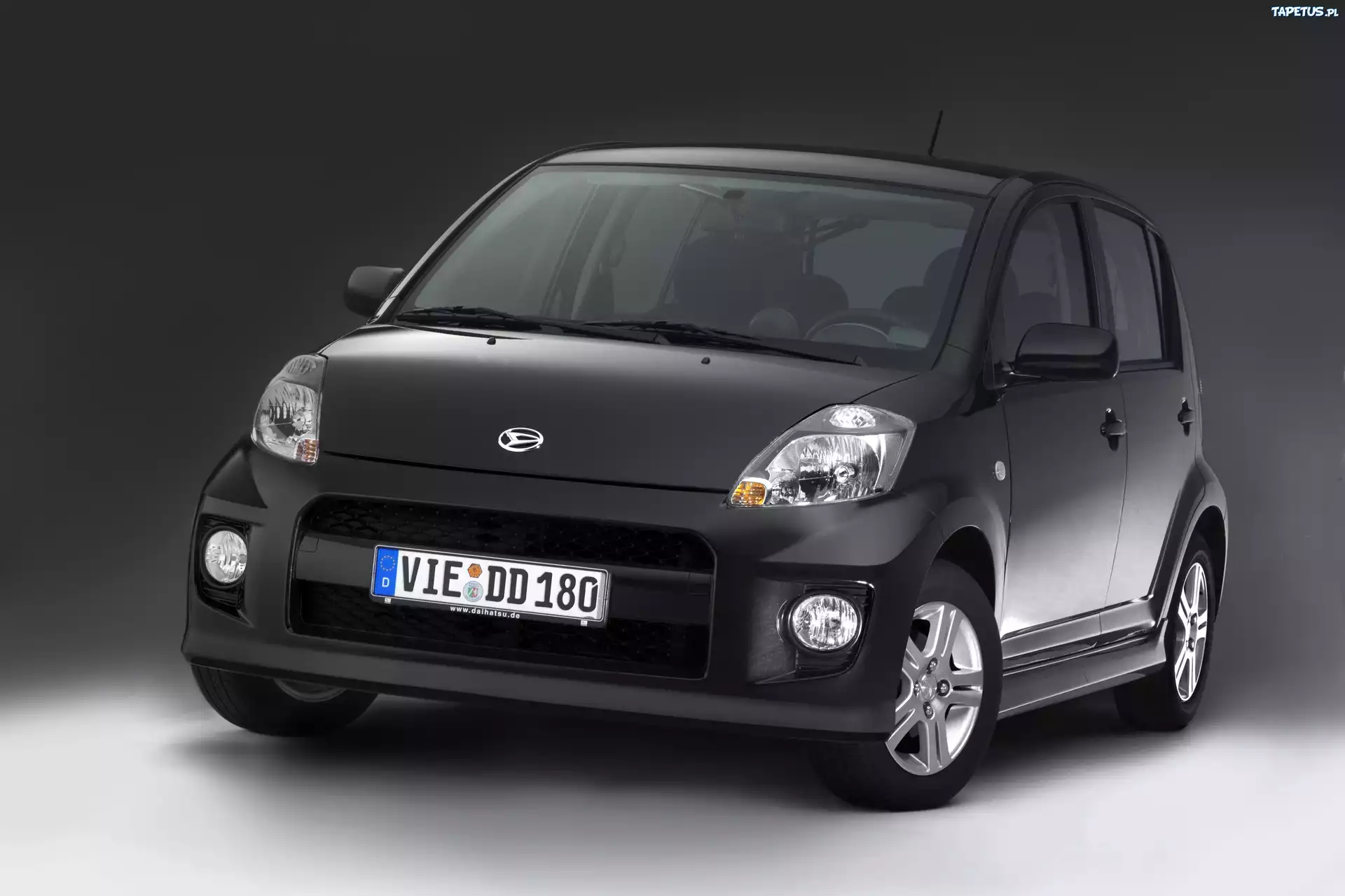 Czarne, Daihatsu Sirion, Nakładki, Progów