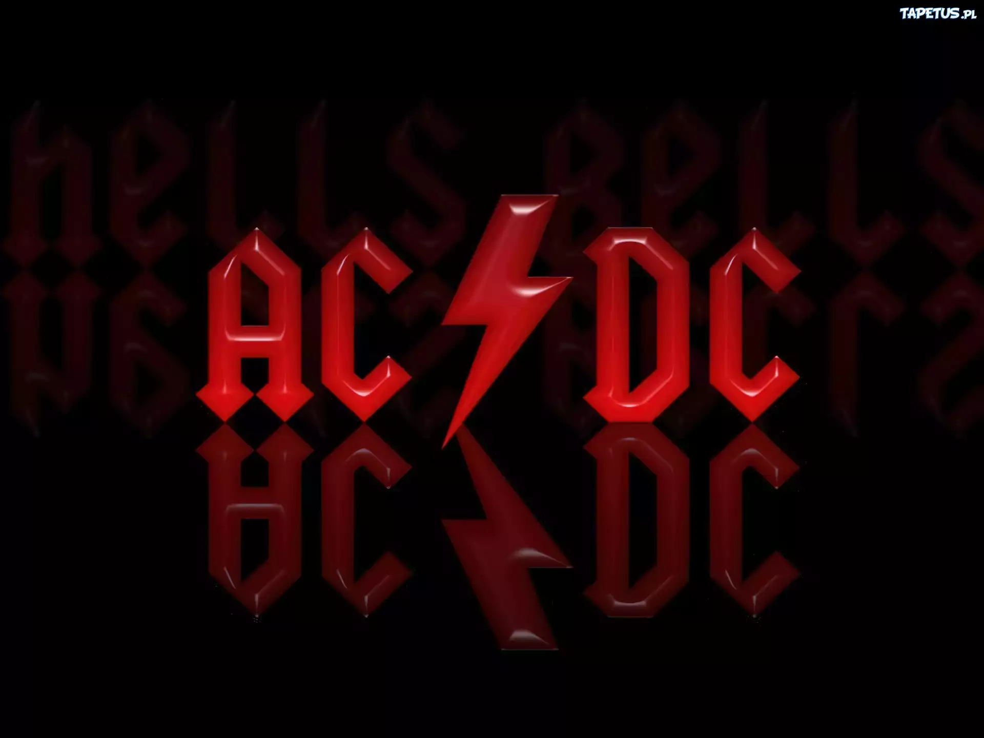 Napis, AC/DC