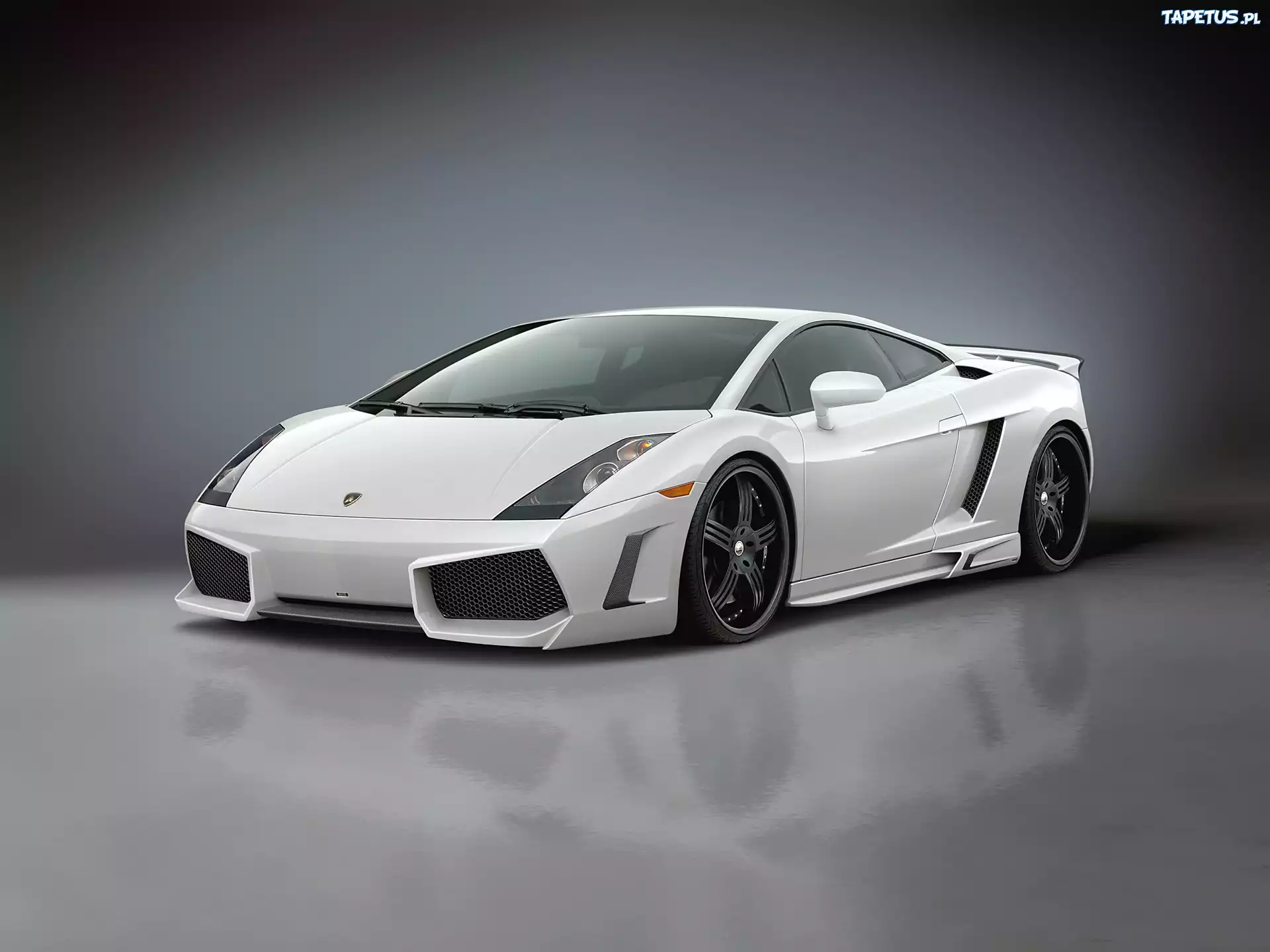 Biały, Lamborghini Gallardo, Sportowe, Zawiezenie