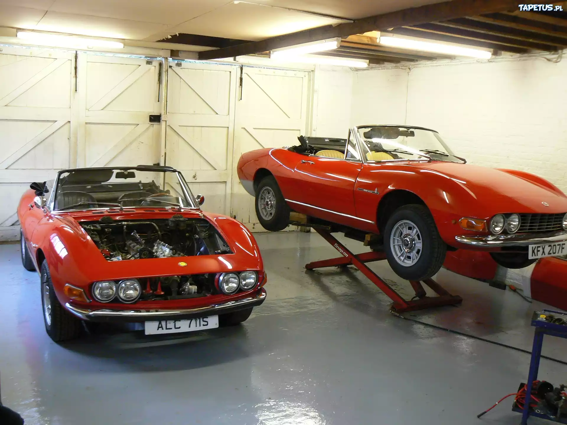 Fiat Dino, Silnik, Warsztat