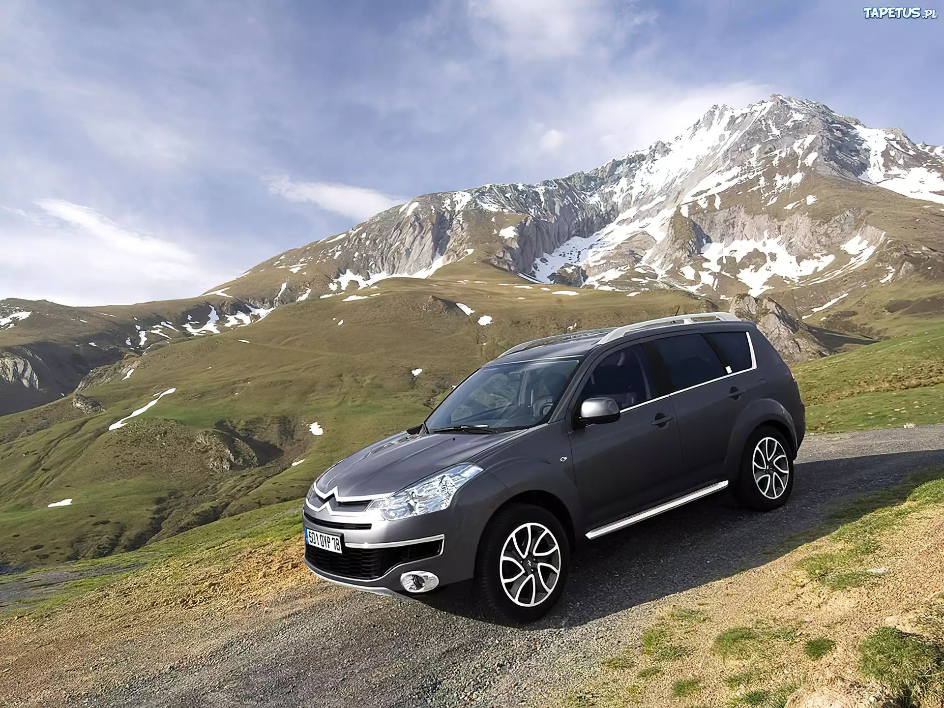 Citroen C-Crosser, Góry, Droga