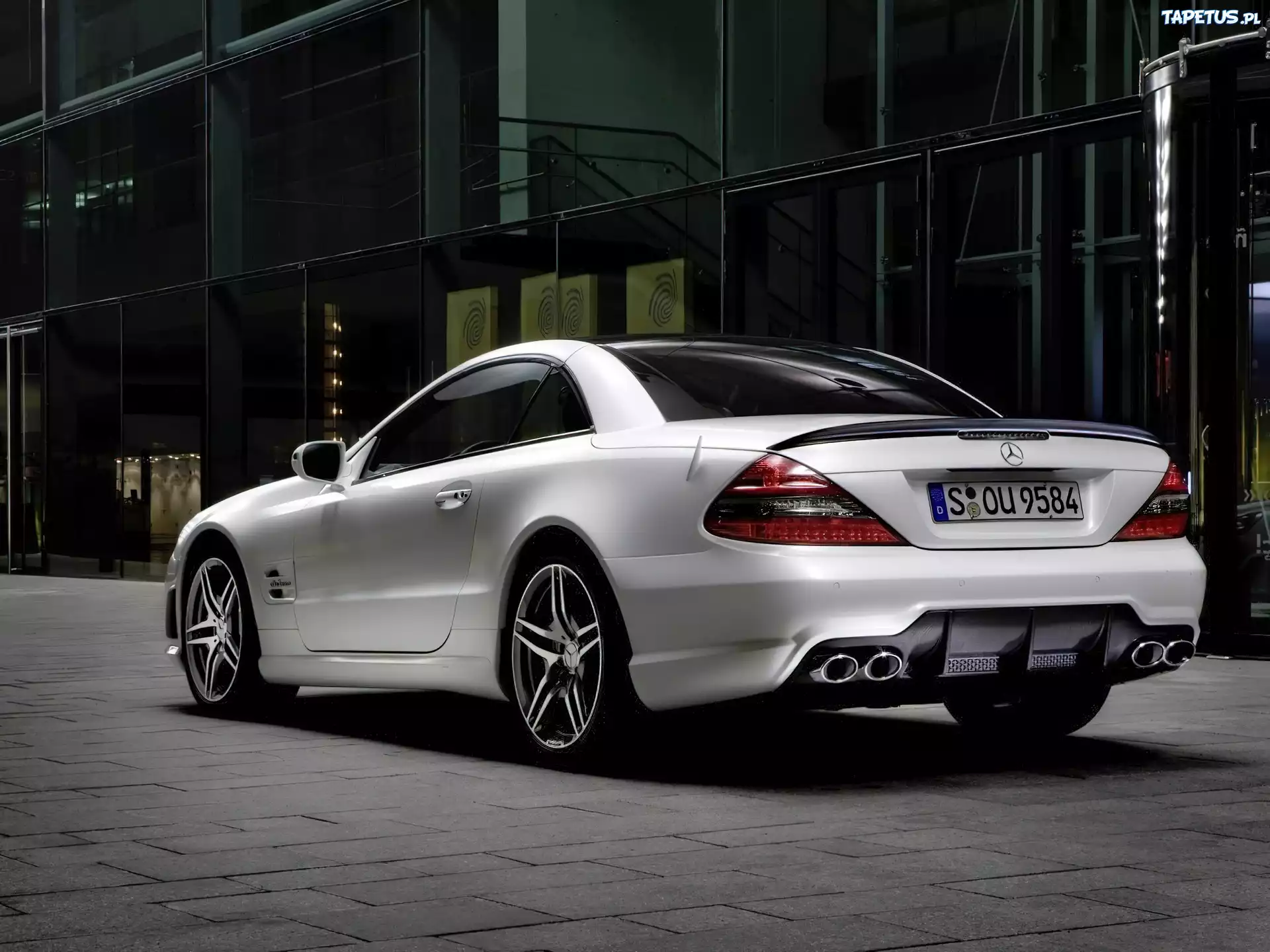 Mercedes SL63, Dyfuzor, Rury, Wydechowe