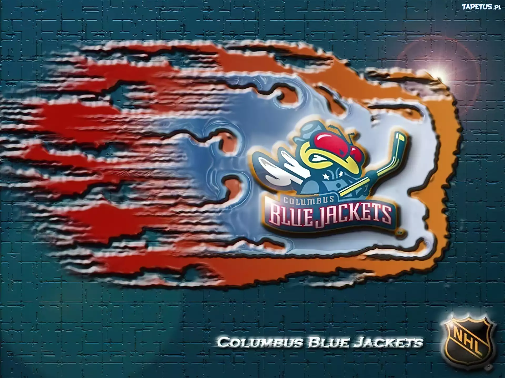 Logo, Drużyny, NHL, Columbus Blue Jackets