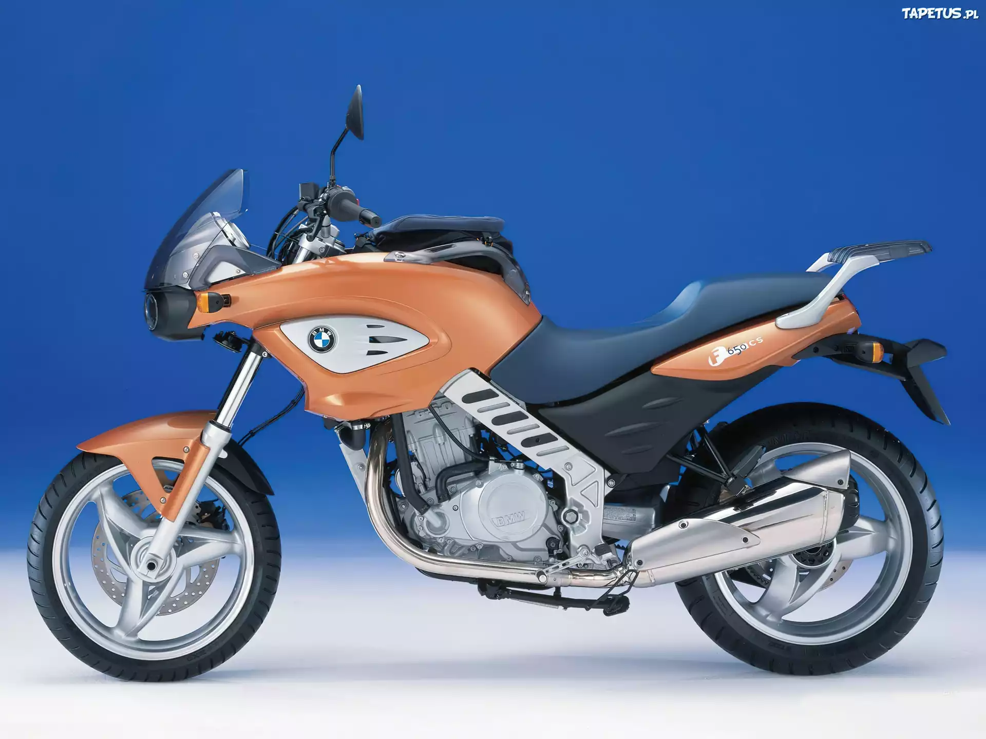 BMW F650CS, Torba, Na, Bak