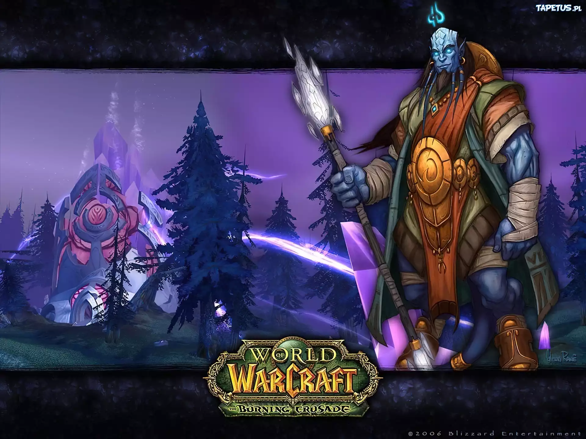 World Of Warcraft The Burning Crusade, postać, wojownik, fantasy