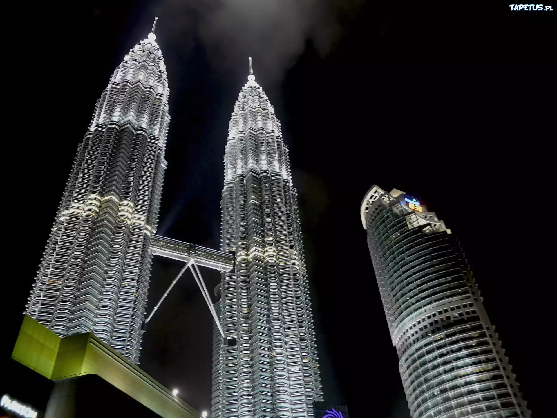 Petronas Towers, Kuala Lumpur, Nocą