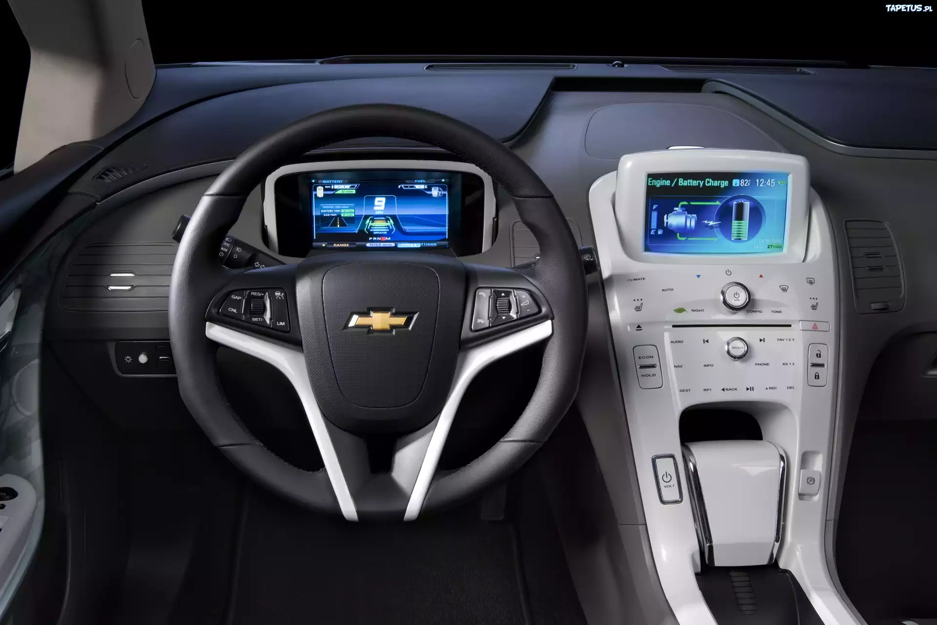 Chevrolet Volt, Kierownica, Napęd, Elektryczny