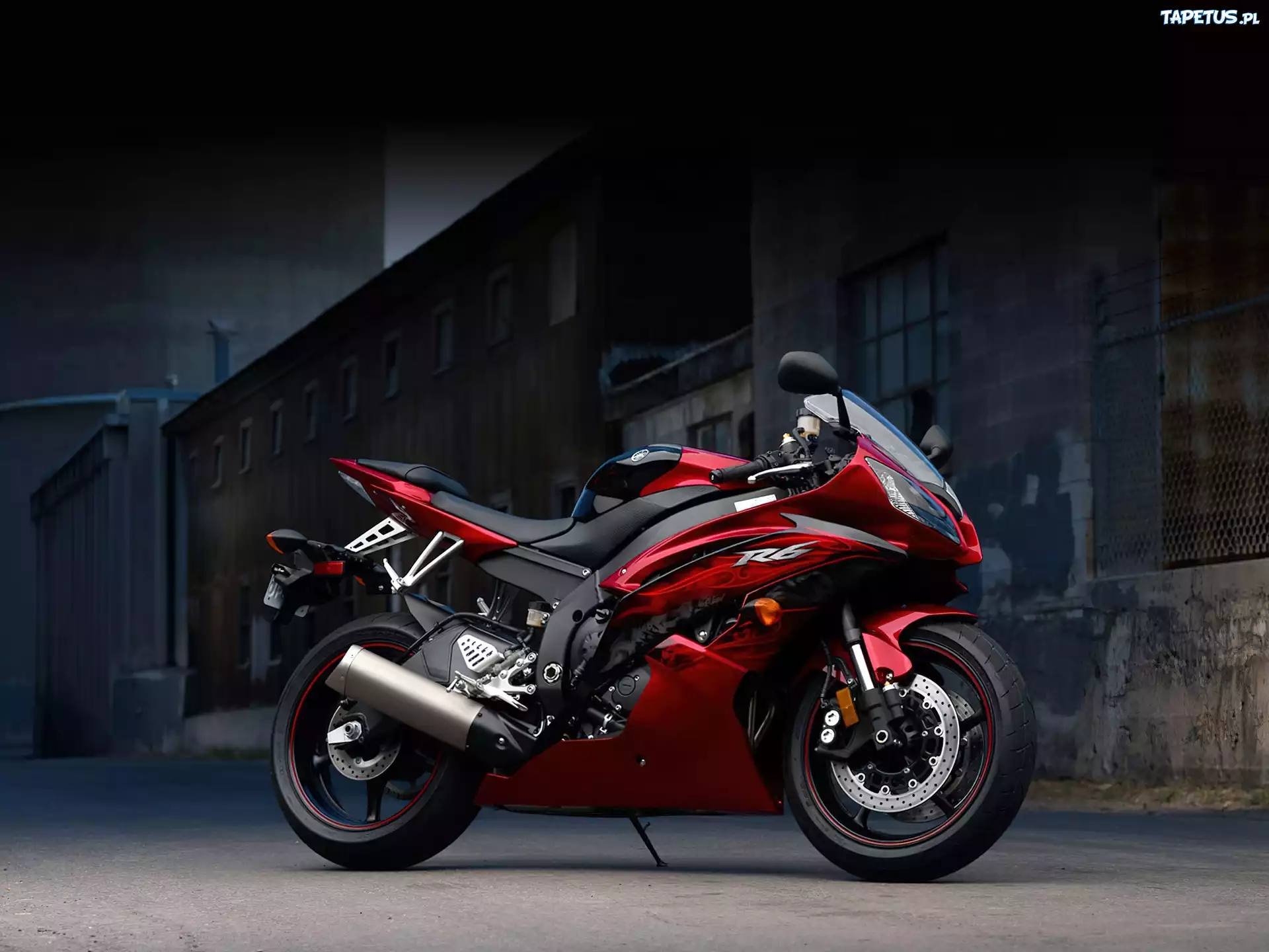Bordowa, Yamaha YZF R6
