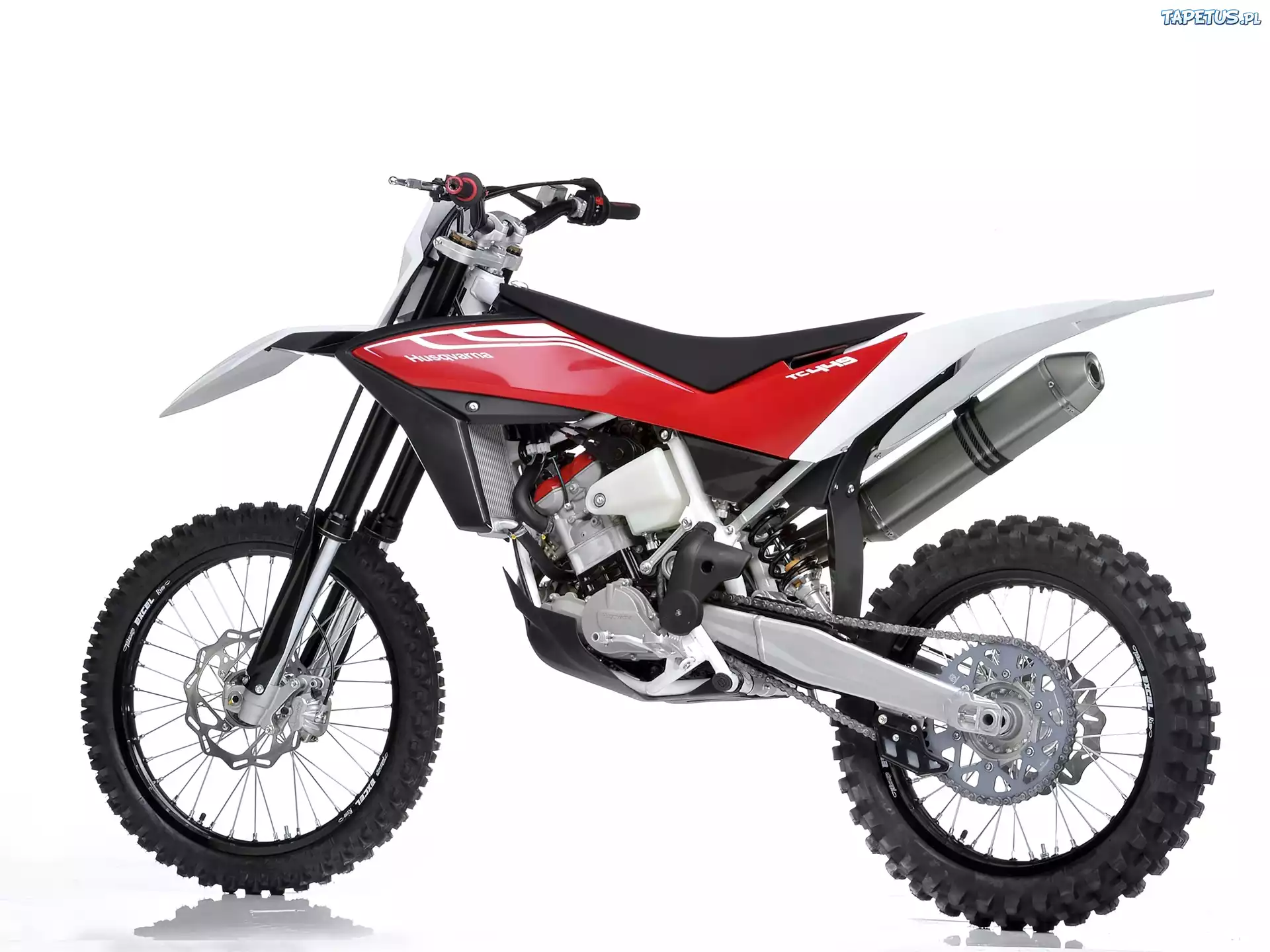 Husqvarna TC 449, Kierownica, Łańcuch