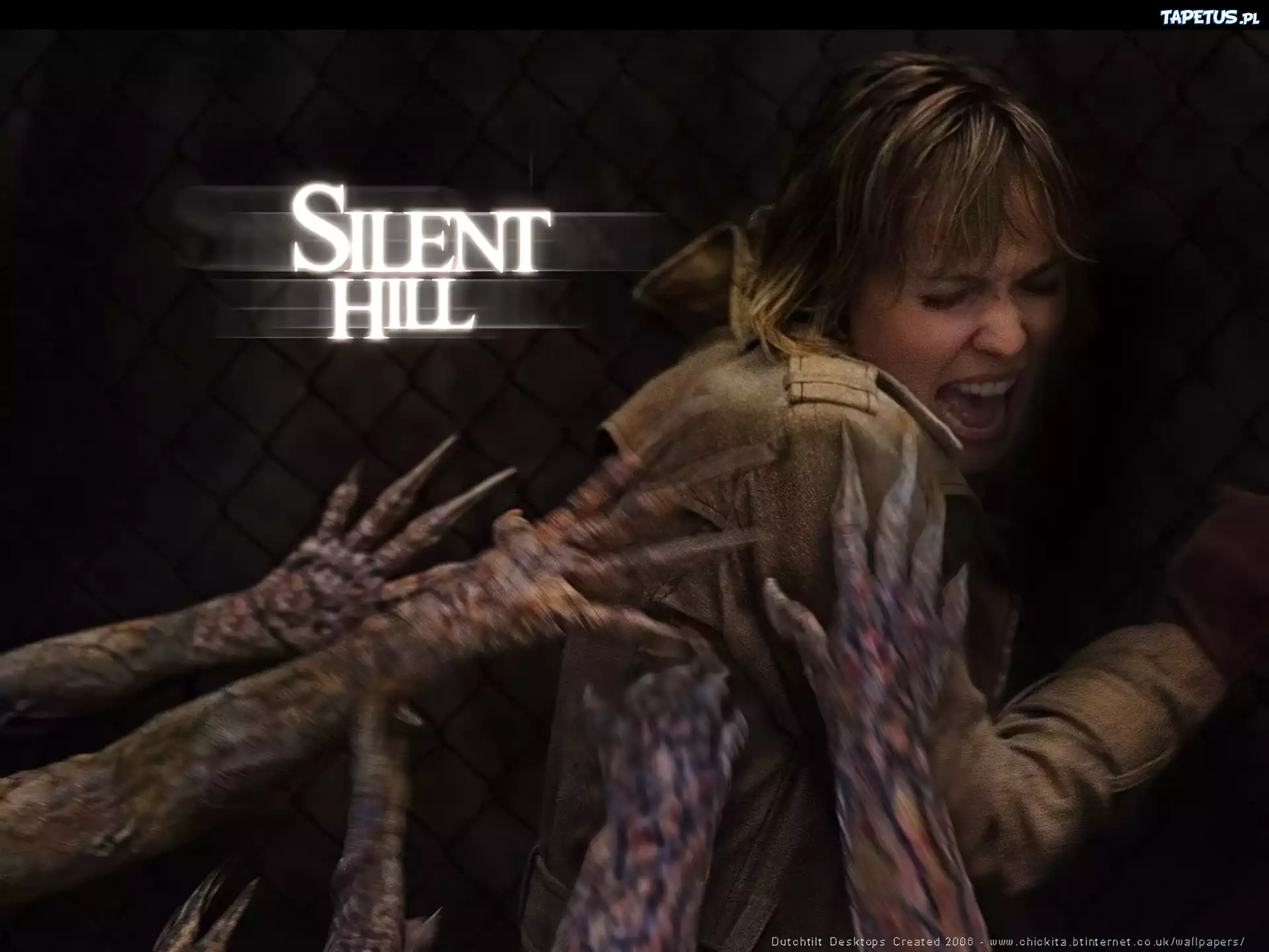 Silent Hill, ręce, potwory, Radha Mitchell