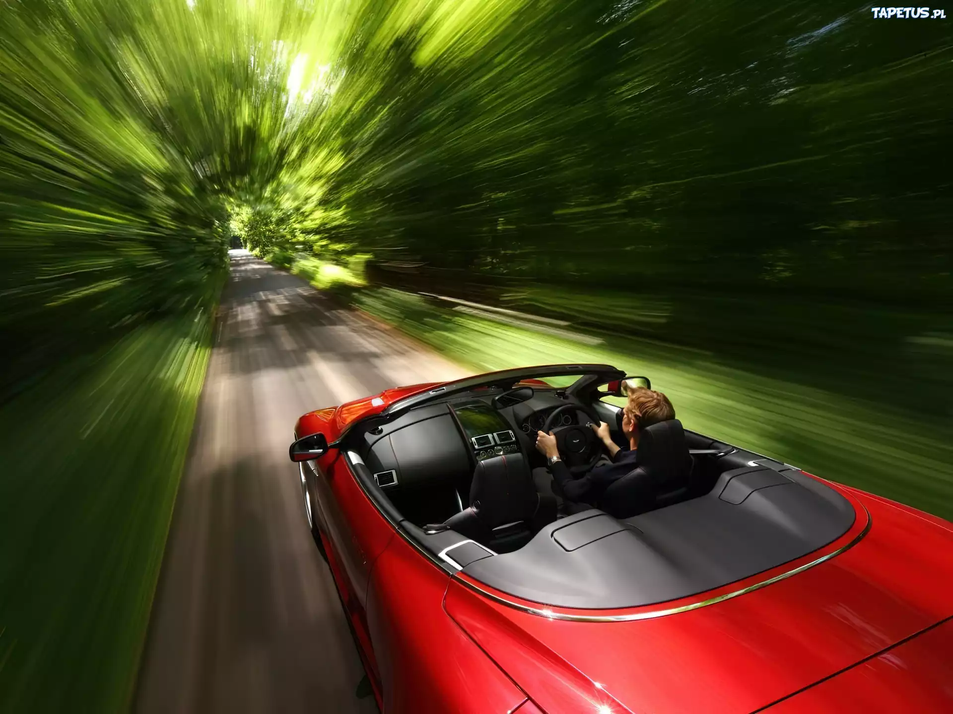 Aston Martin DBS, Wnętrze, Kabriolet