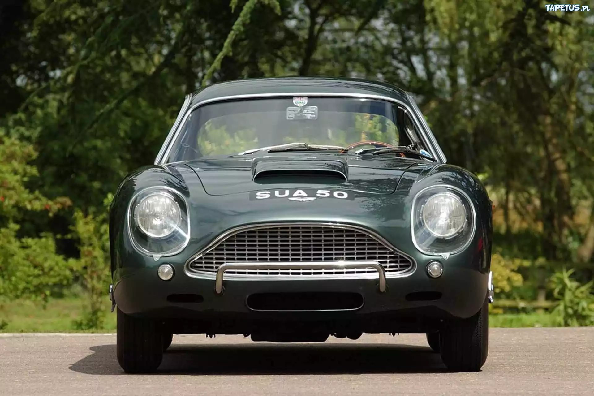 Przód, Aston Martin DB4, Grill