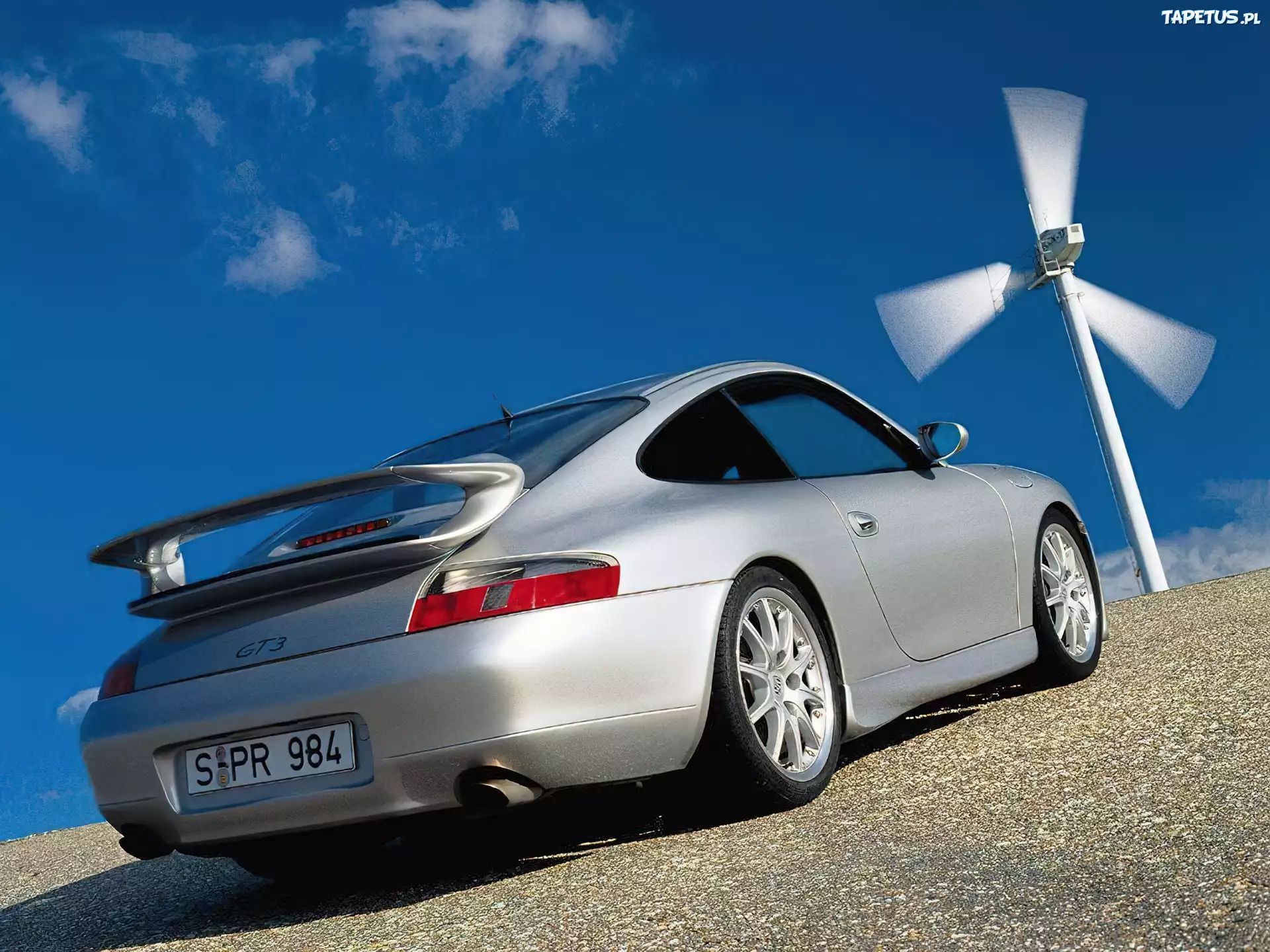Porsche 911 GT3, Spojler, Wiatrak