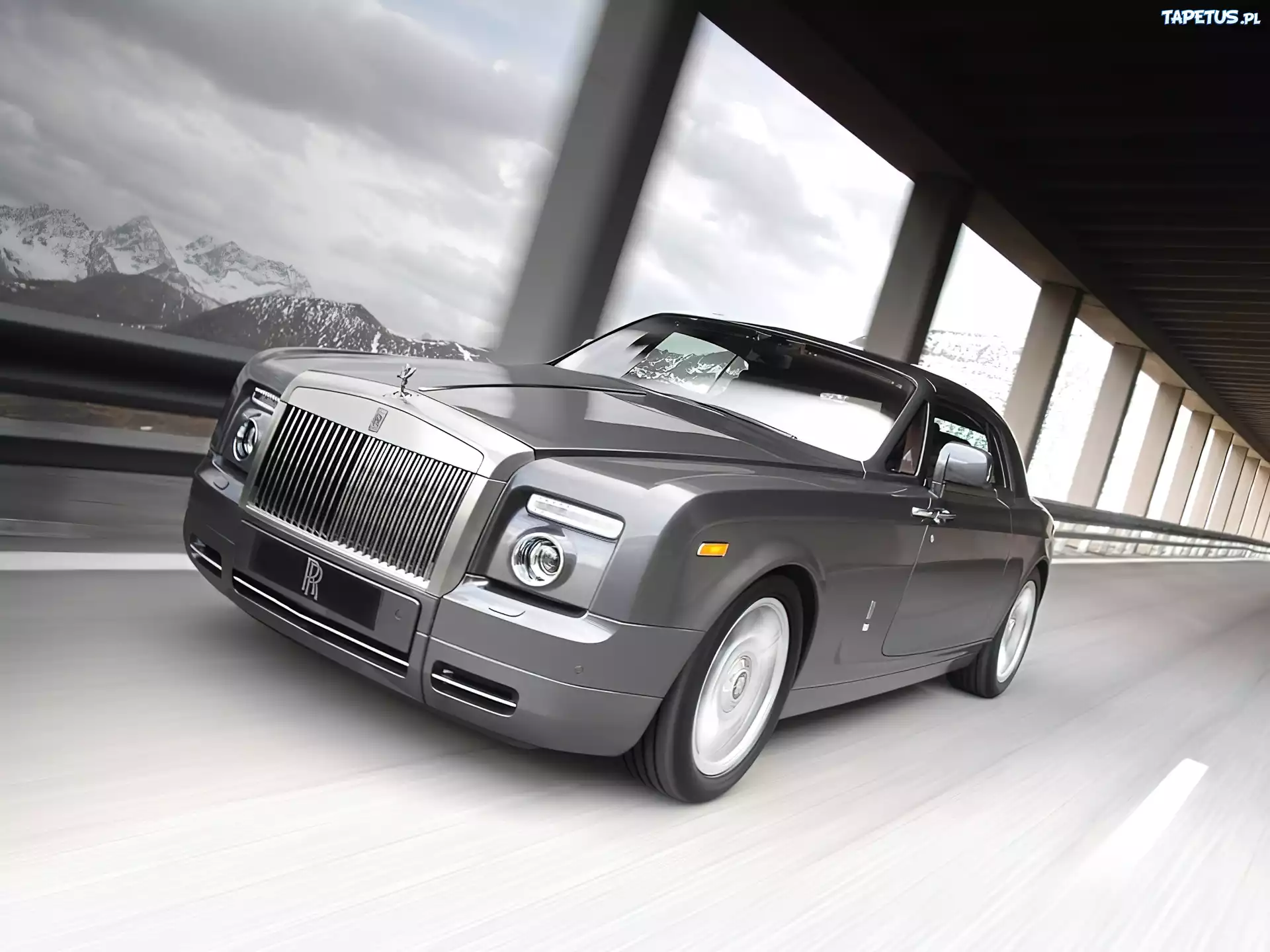 Przód, Rolls-Royce Phantom Coupe, Lusterka