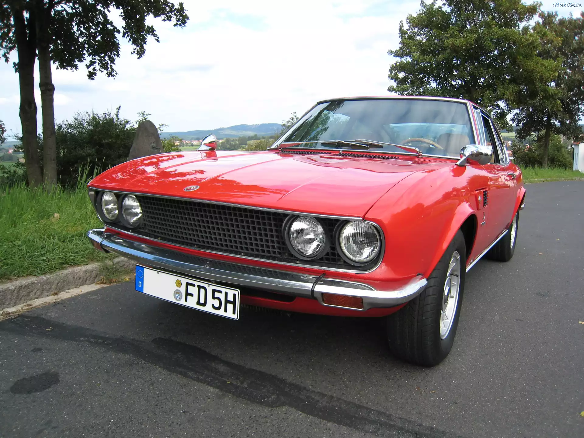 Fiat Dino, Chromowane, Lusterka, Niemcy