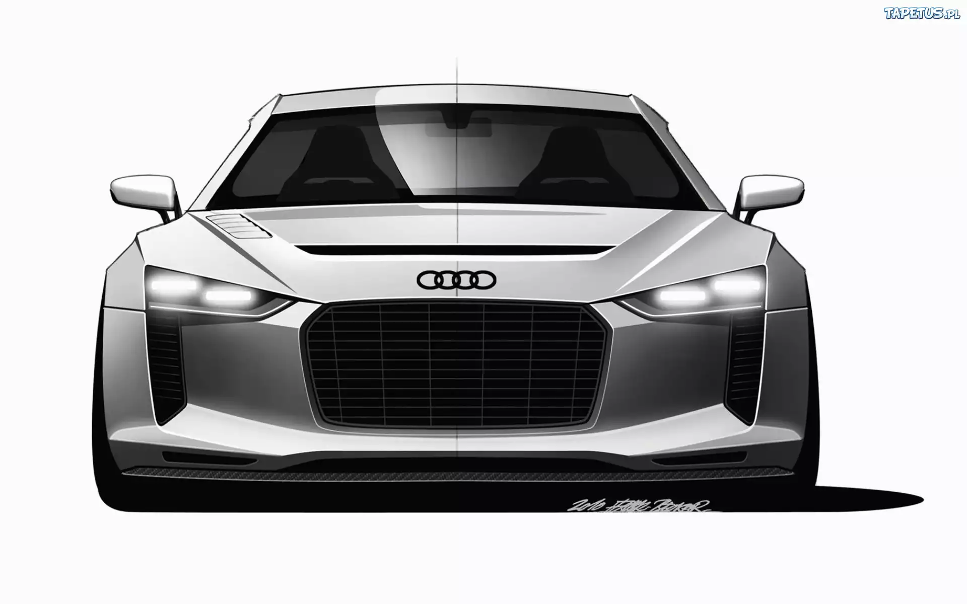 Przód, Audi Quattro, Projekt