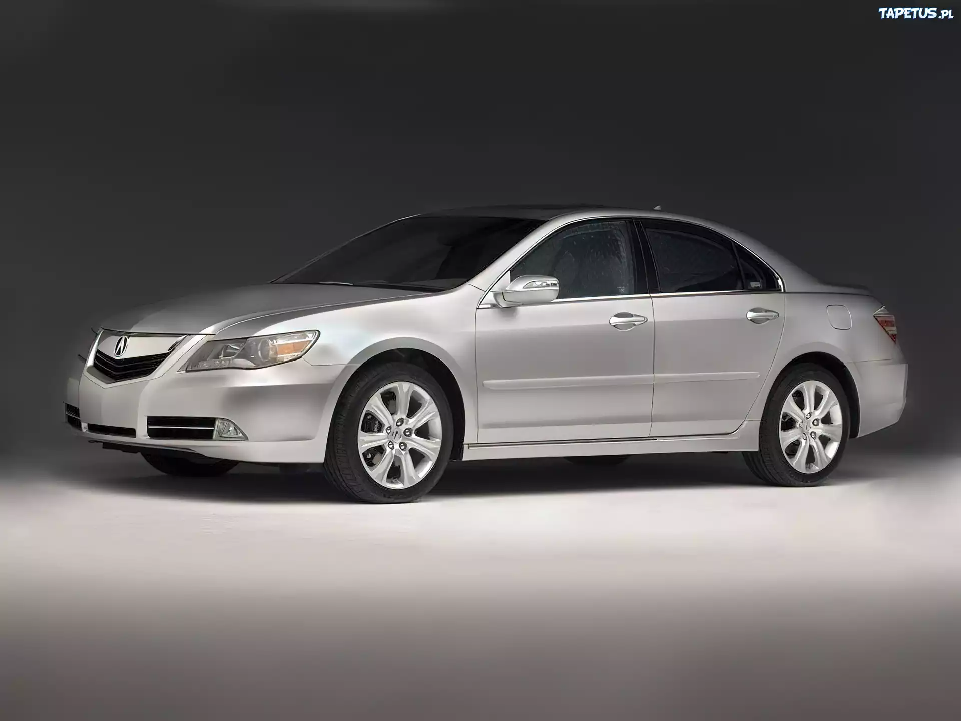 Srebrna, Acura RL, Sedan
