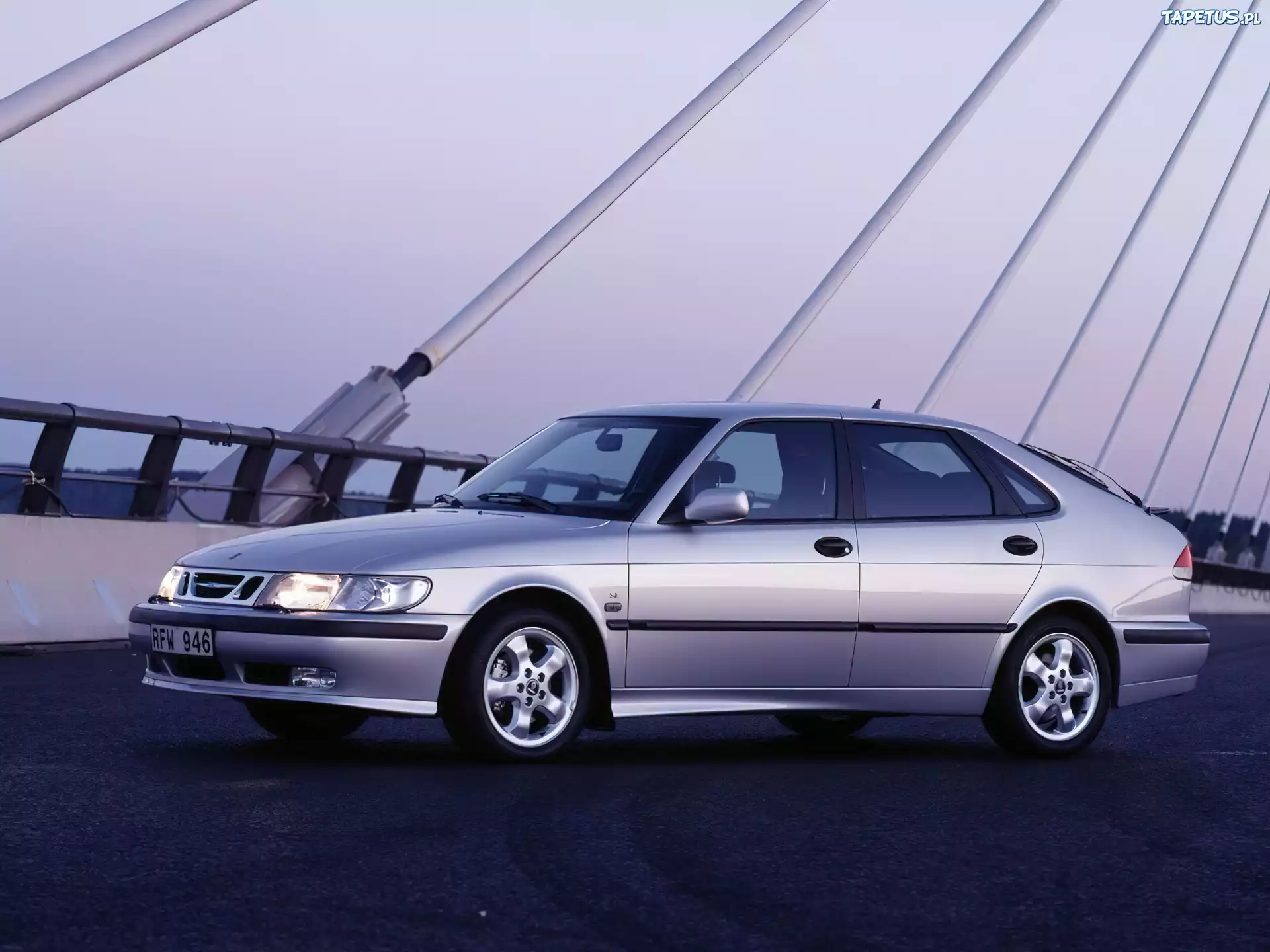 Srebrny, Saab 9-3, Hatchback