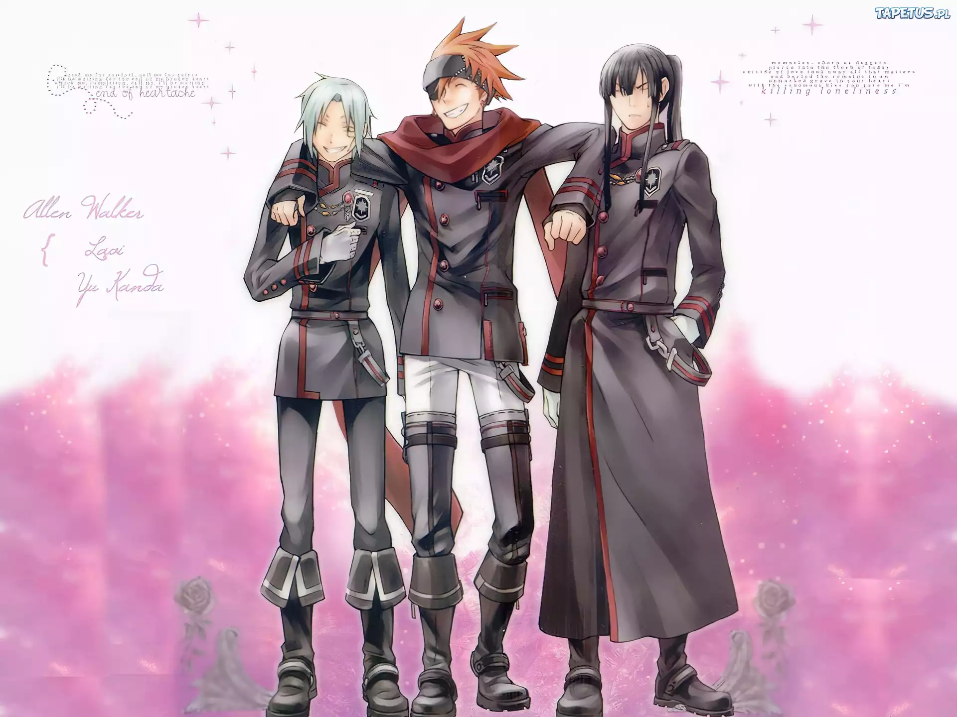 Allen, Lavi, Kanda, D.Gray-Man