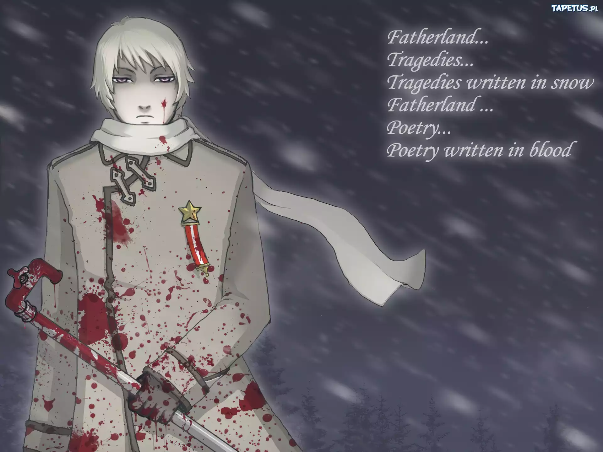 Axis Powers Hetalia, Krew
