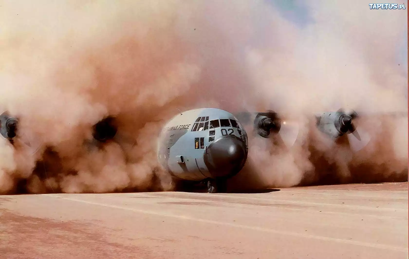 C130-Hercules, Piasek, Pustyni