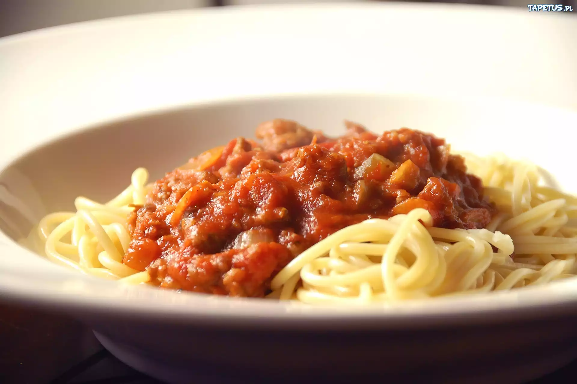 Sos, Spaghetti