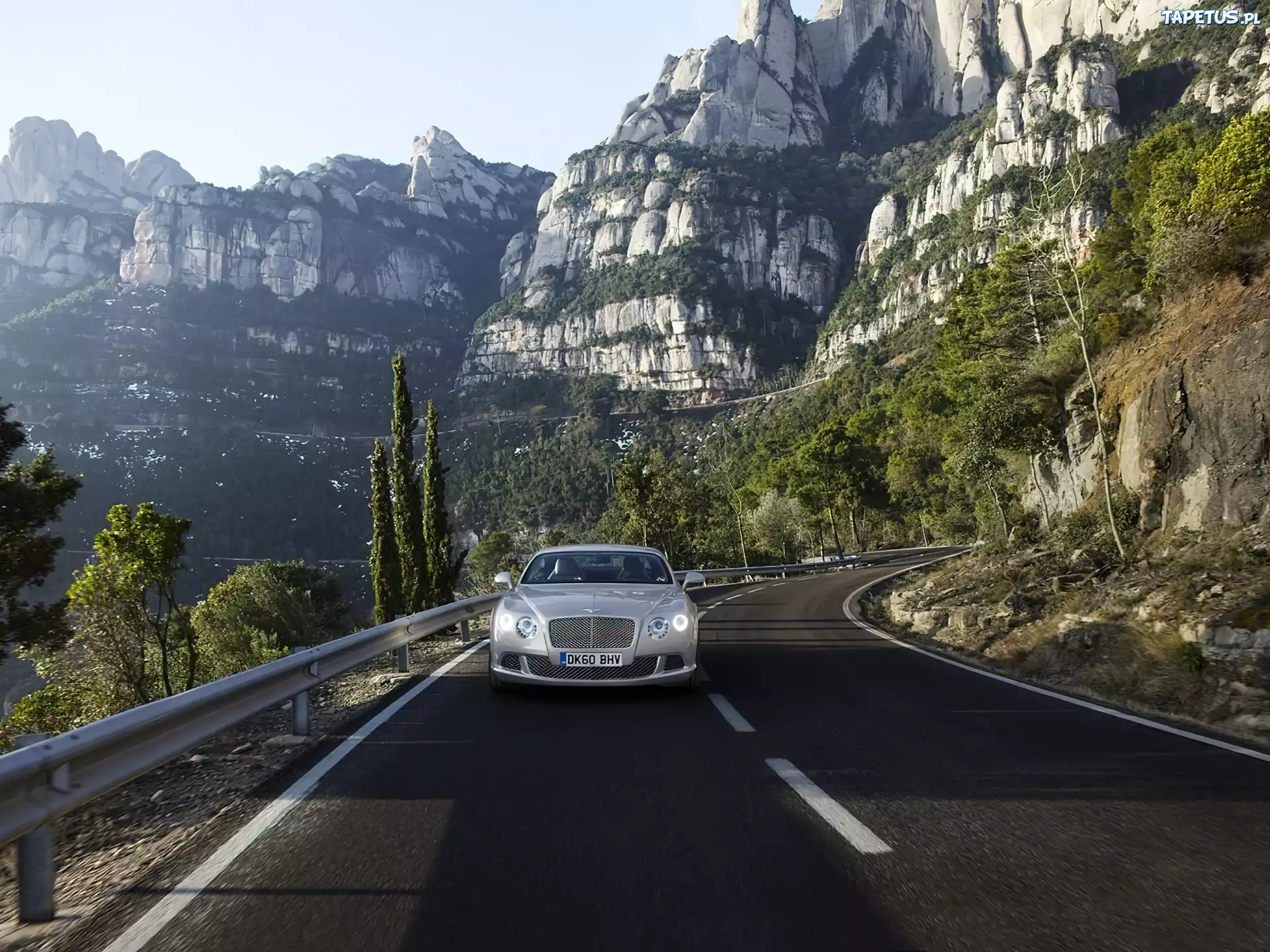 Bentley Continental GT, Górska, Droga