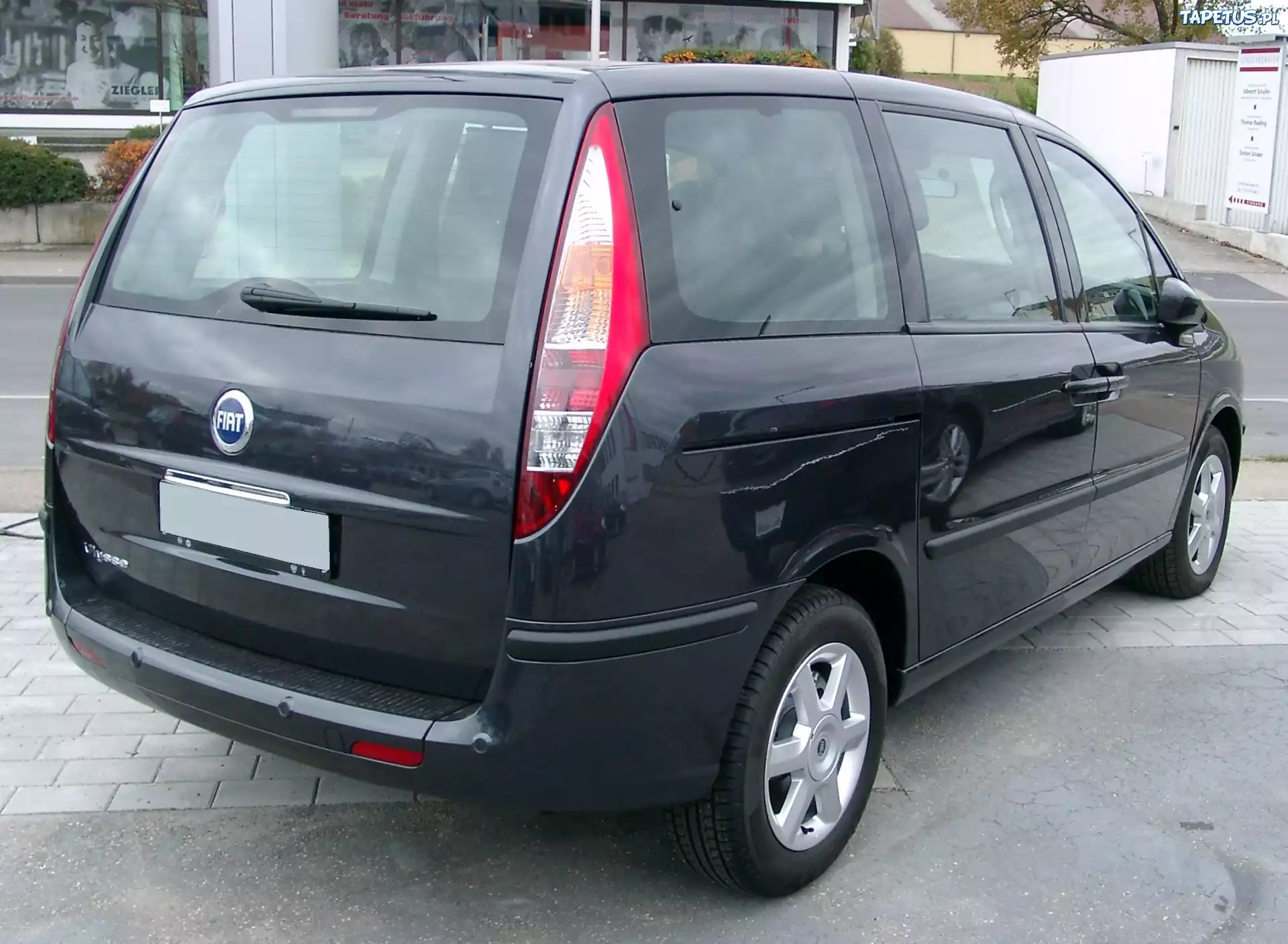 Fiat Ulysse, Czujniki, Parkowania