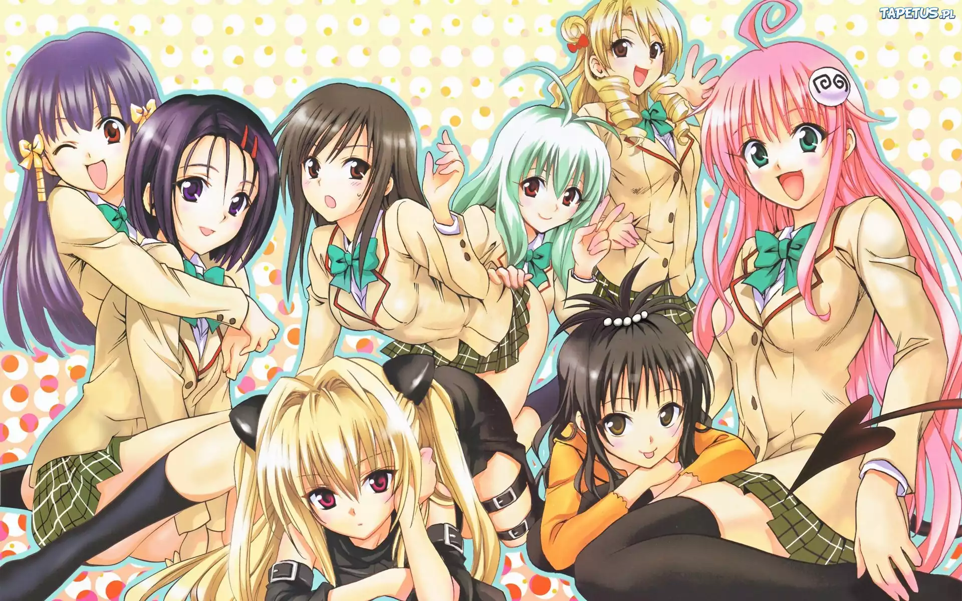 Bohaterki, To Love-Ru, Mundurki