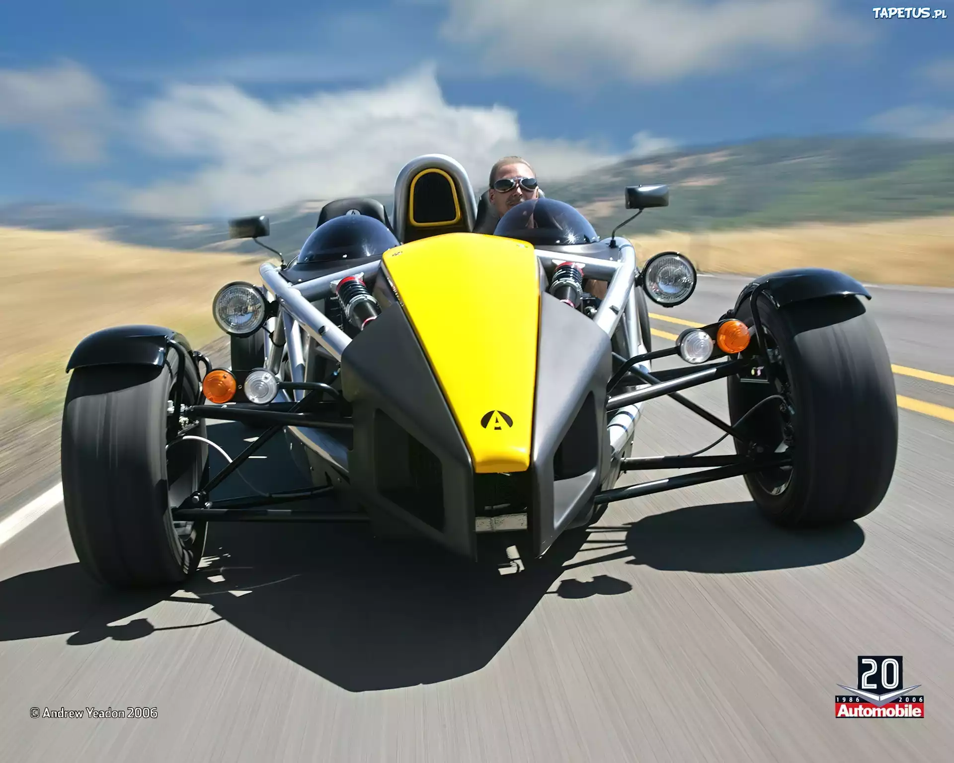 Przód, Ariel Atom, Podczas, Jazdy