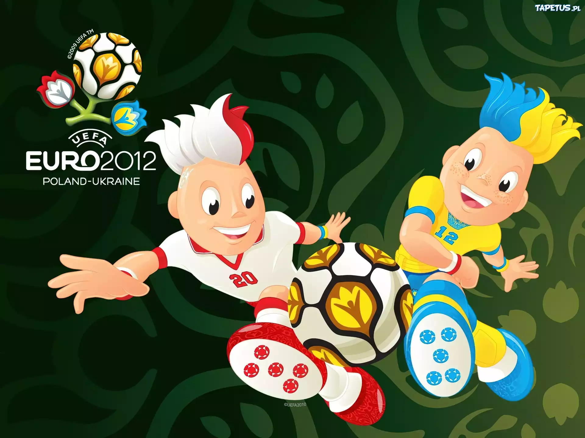 Euro 2012, Maskotki