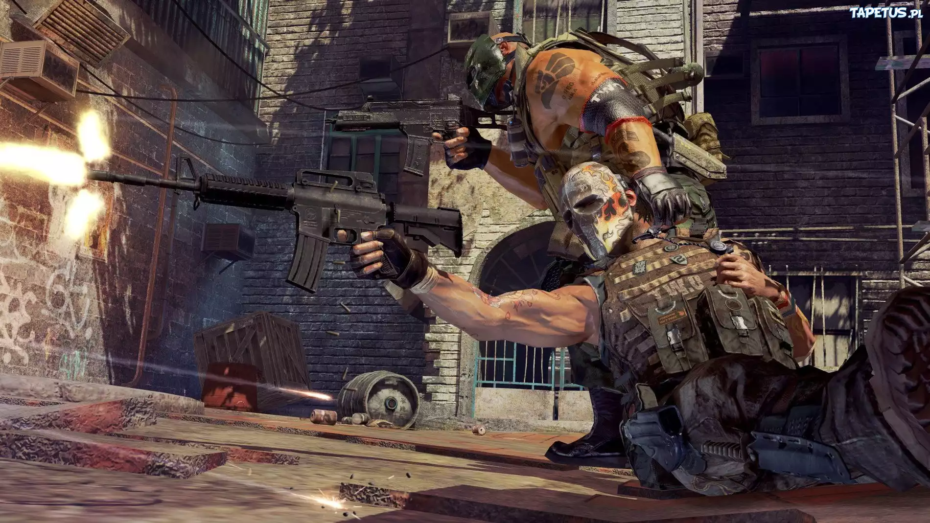 Army Of Two, Ranny, Ostrzał