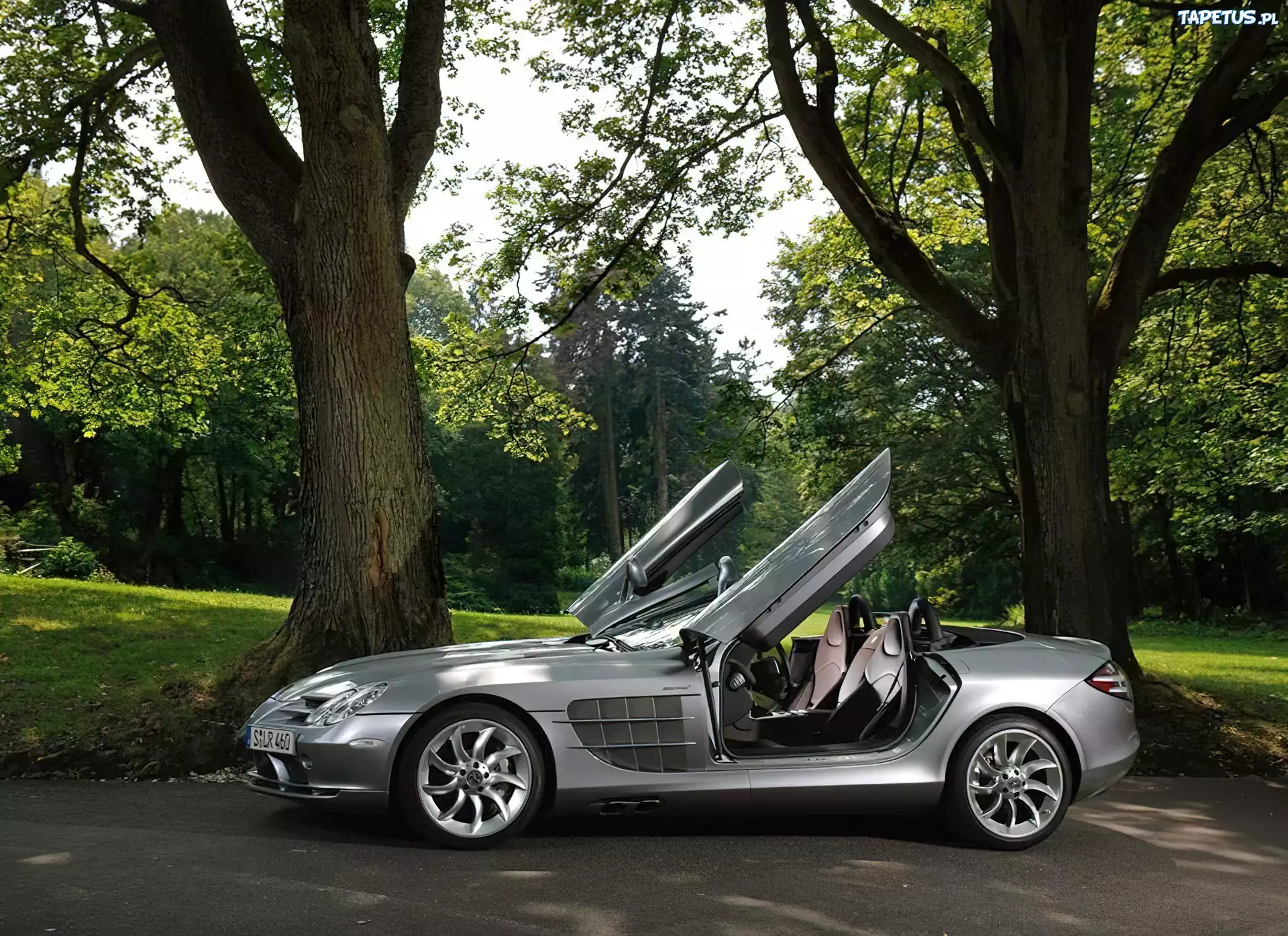 Mercedes SLR, Otwarte, Drzwi
