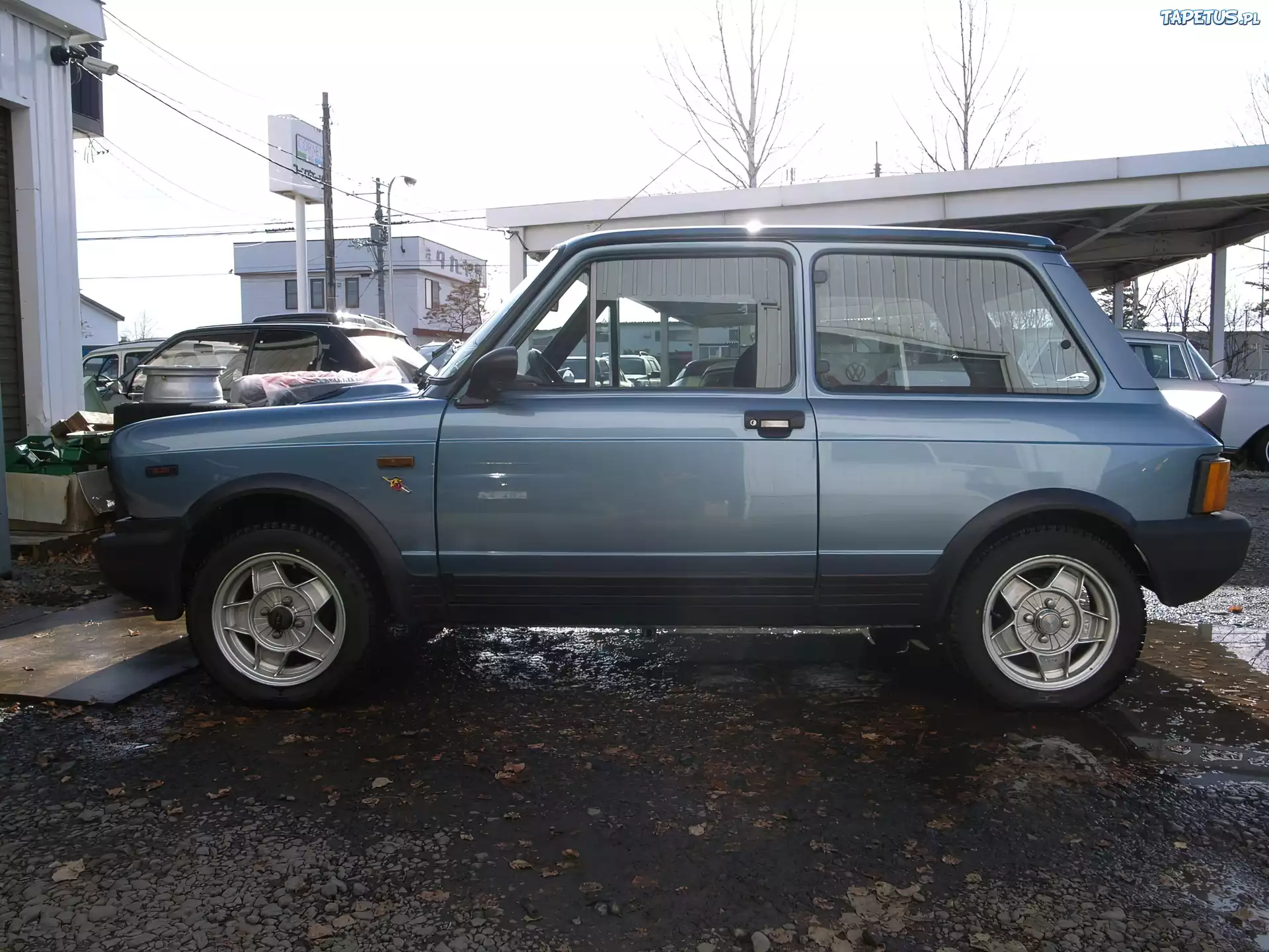 Niebieski, Autobianchi, Alufelgi