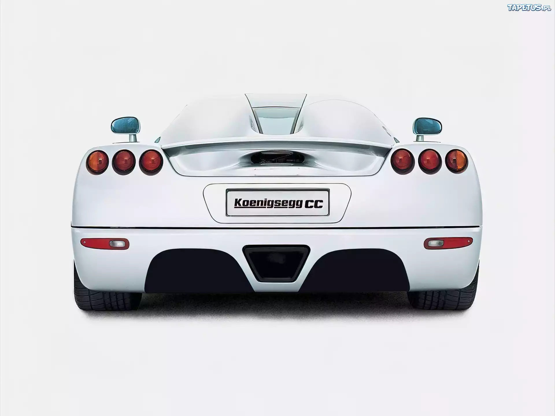 Tył, Koenigsegg CC