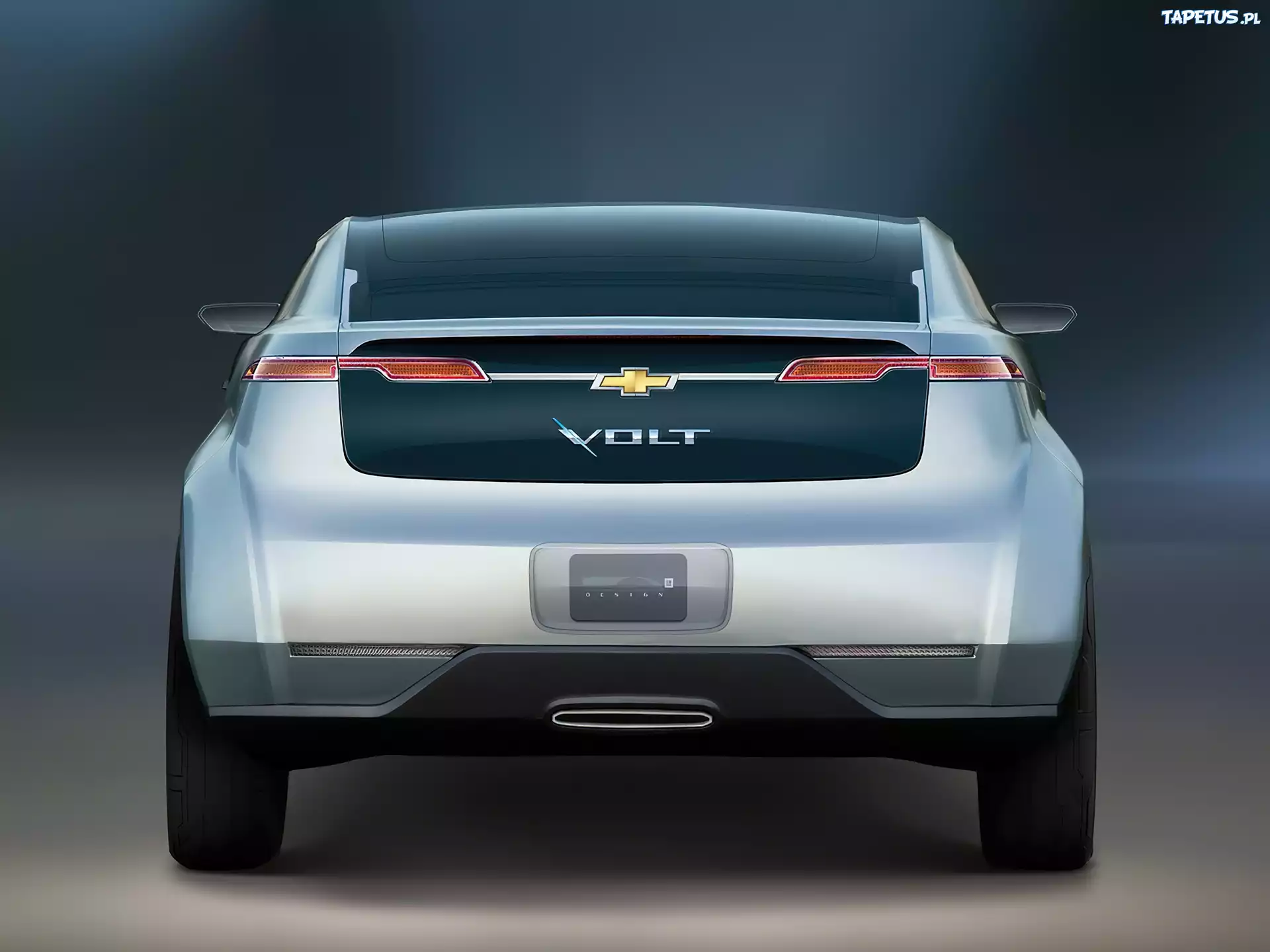 Tył, Chevrolet Volt, Układ, Wydechowy
