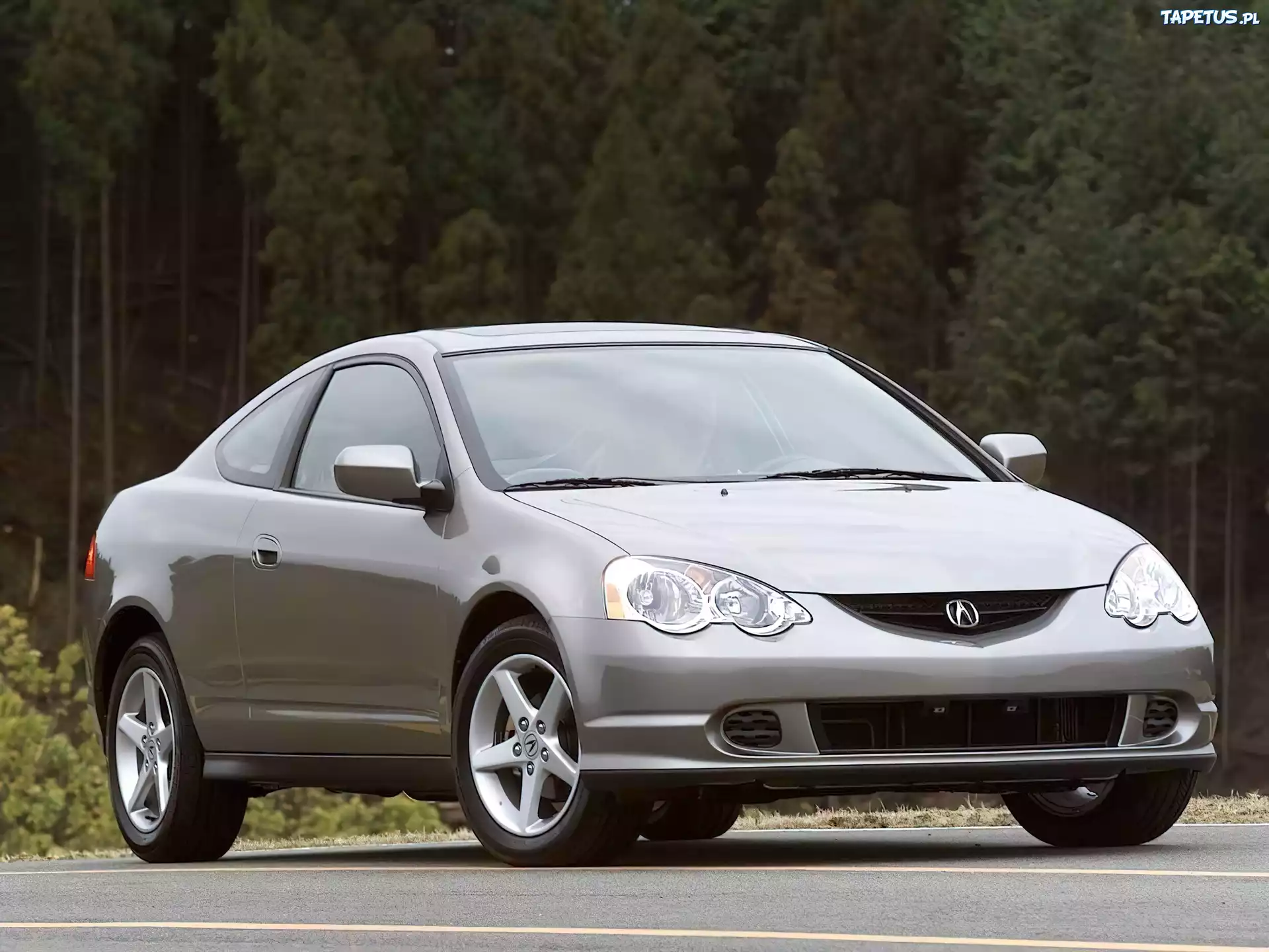 Srebrna, Acura RSX, Coupe