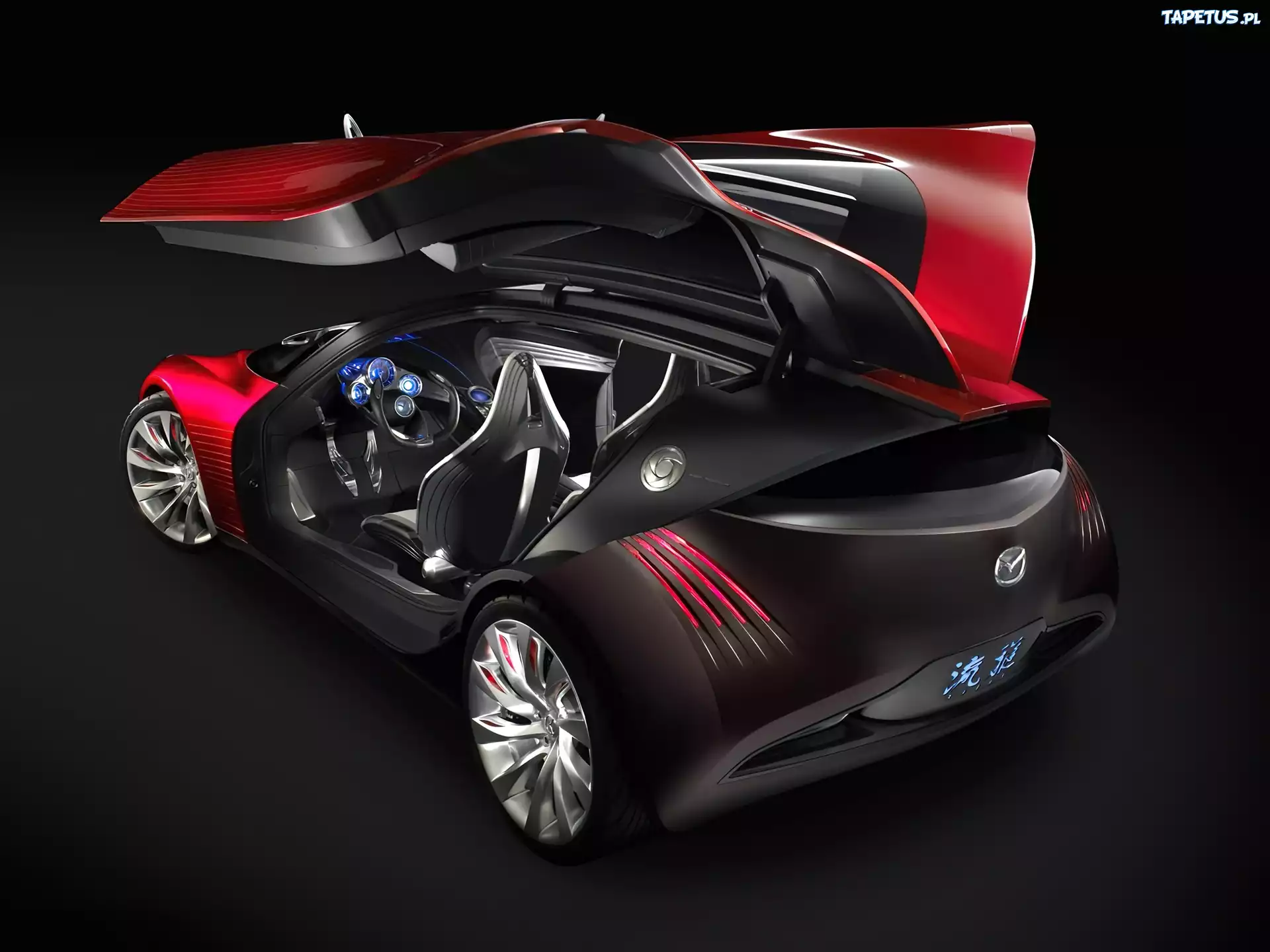 Mazda Ryuga, Lampy, Tył